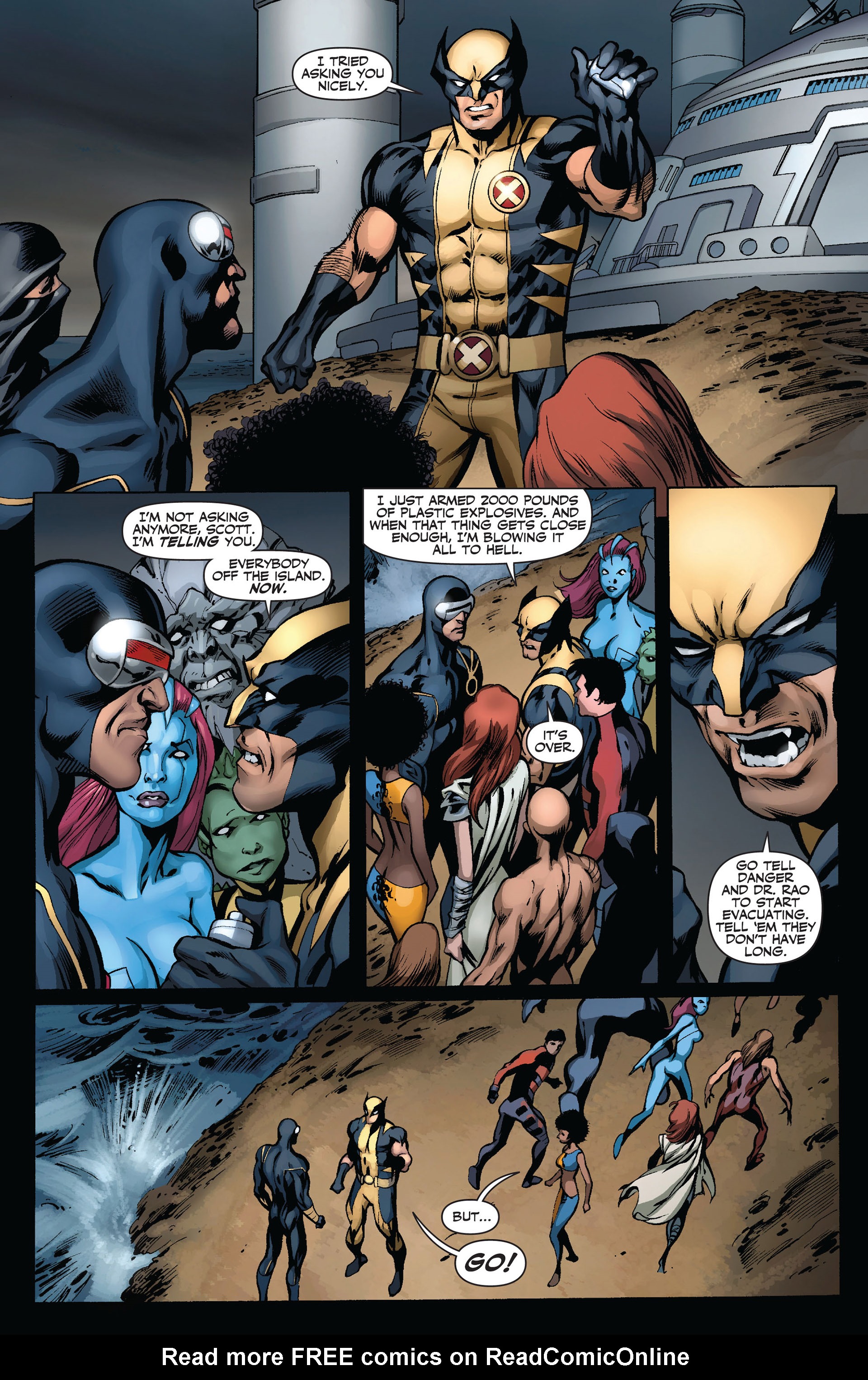 Read online X-Men: Schism comic -  Issue #4 - 18