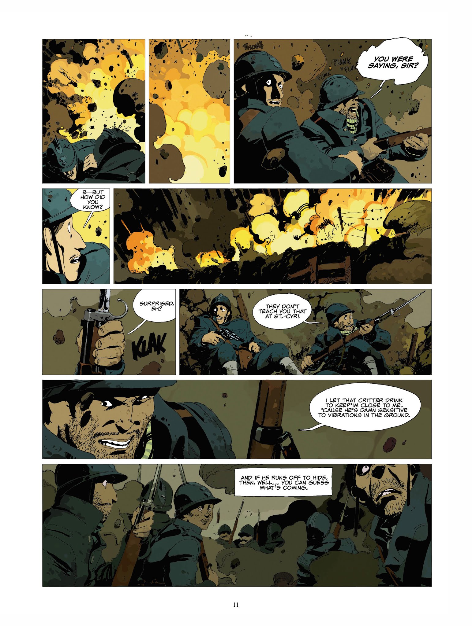 Read online Of Blood and Gold comic -  Issue #1 - 11