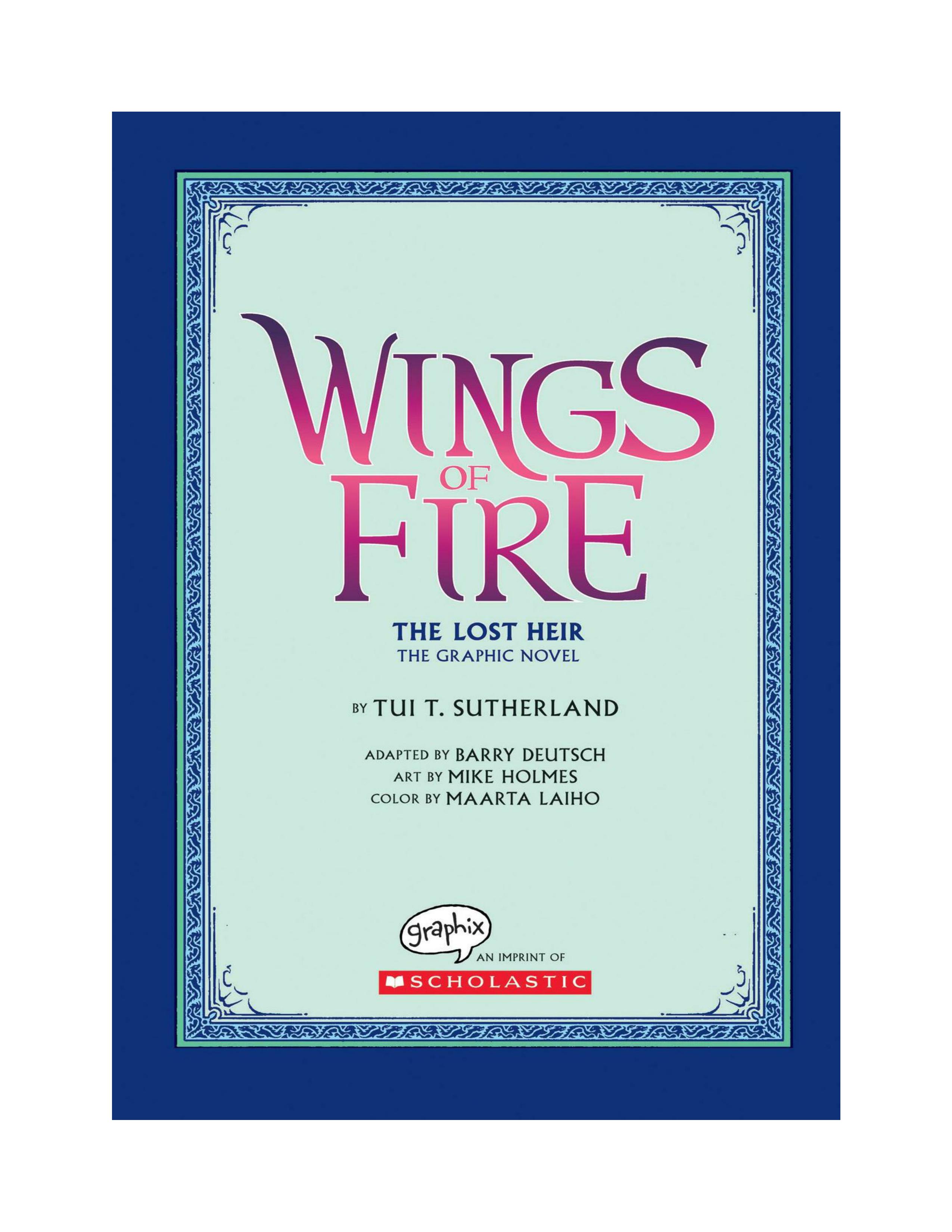 Read online Wings of Fire comic -  Issue # TPB 2 (Part 1) - 5