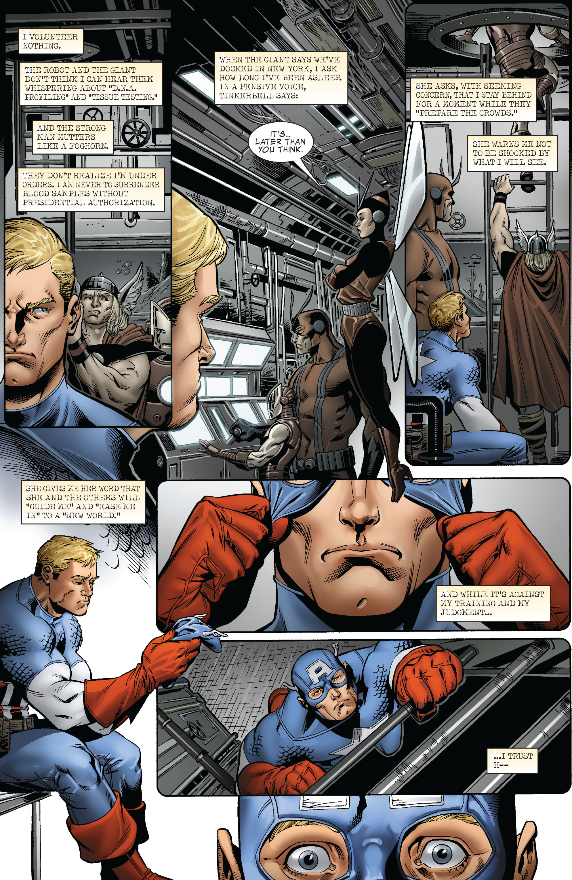 Read online Captain America: Man Out of Time comic -  Issue #1 - 18