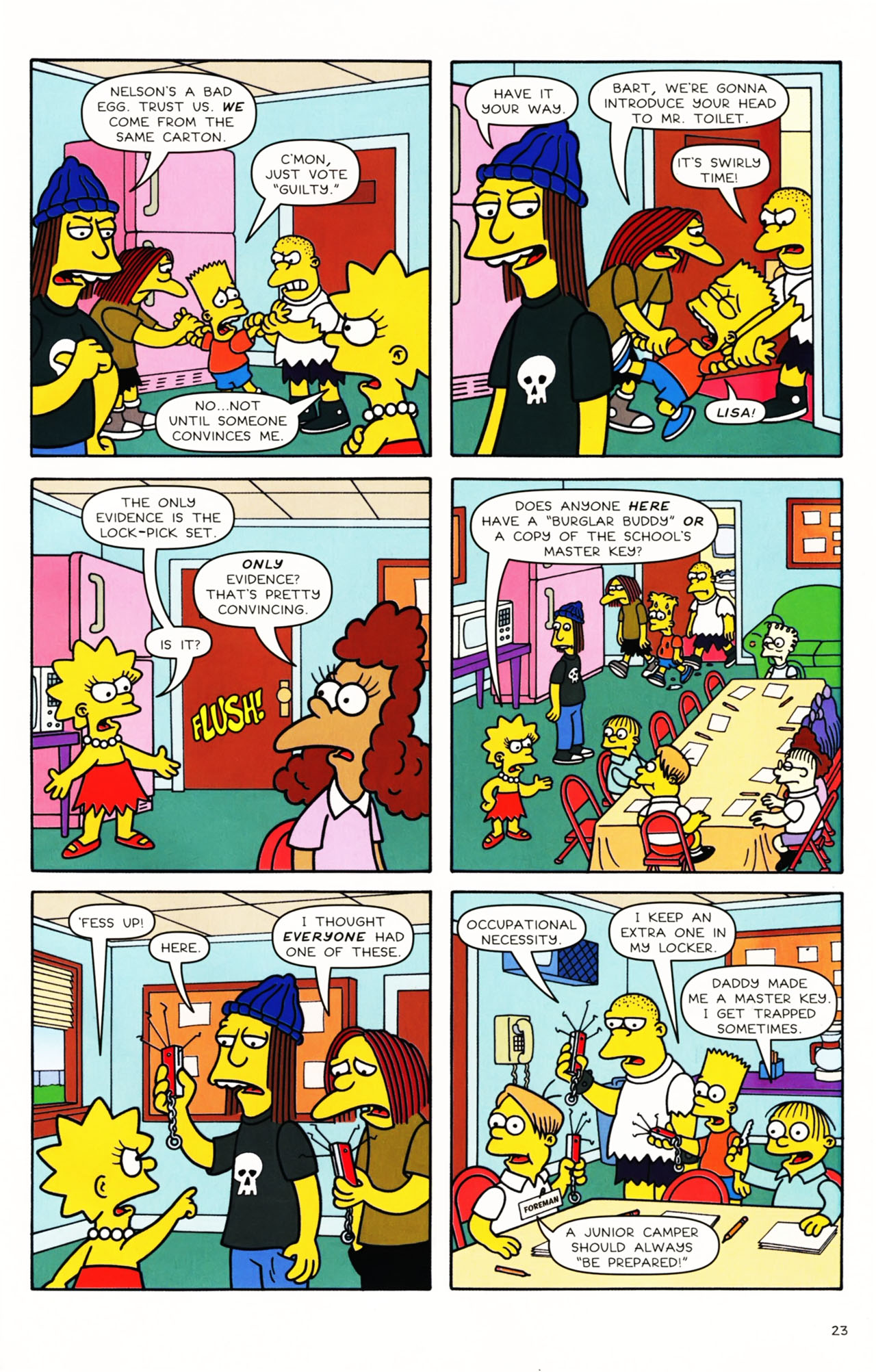 Read online Simpsons Comics Presents Bart Simpson comic -  Issue #49 - 21