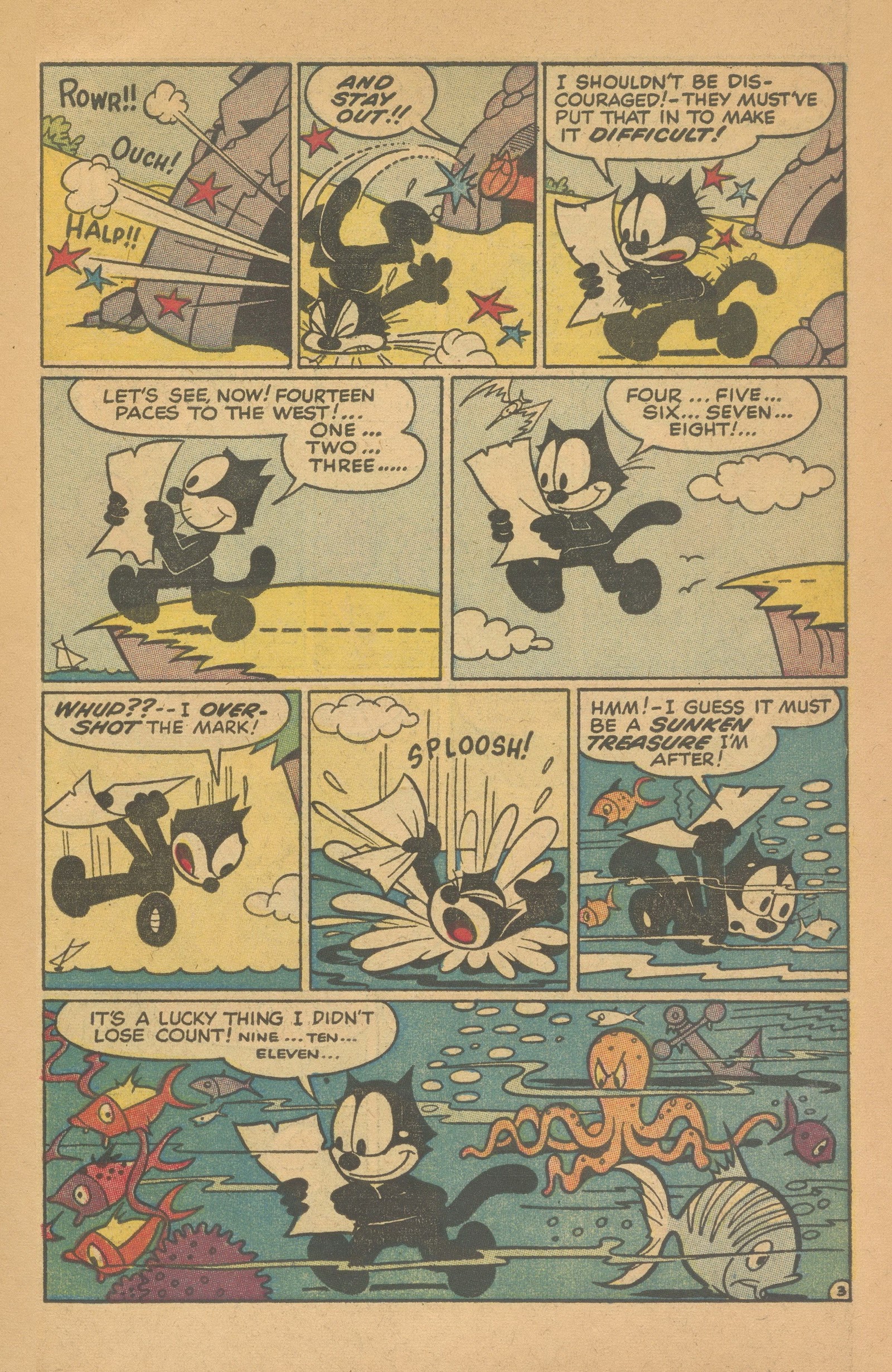 Read online Felix the Cat (1955) comic -  Issue #107 - 7