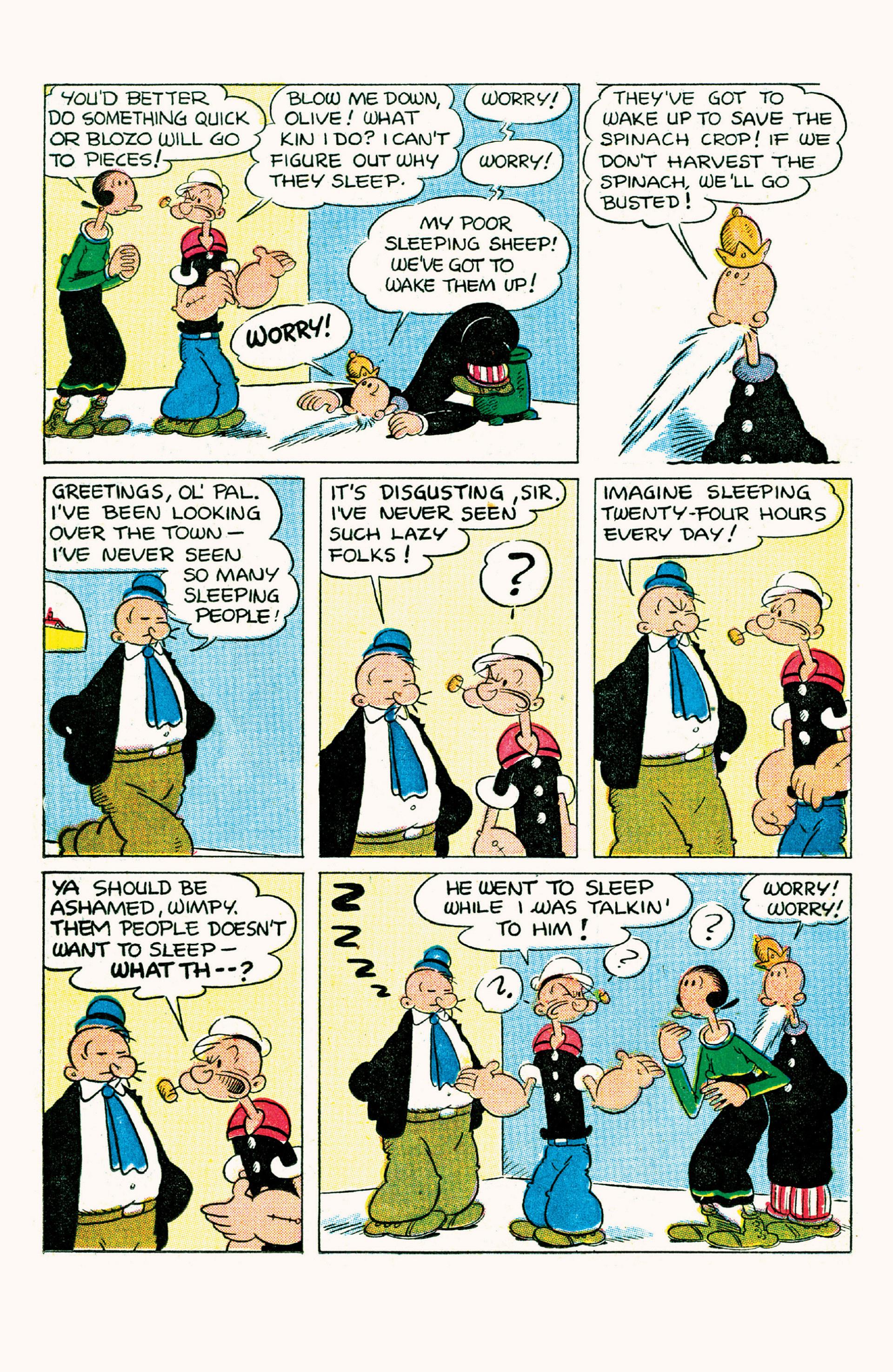 Read online Classic Popeye comic -  Issue #10 - 10