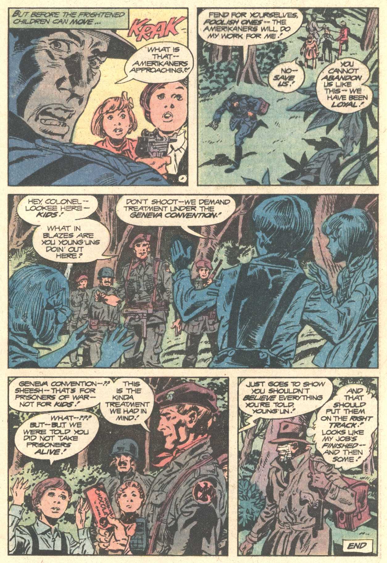 Read online Unknown Soldier (1977) comic -  Issue #238 - 21