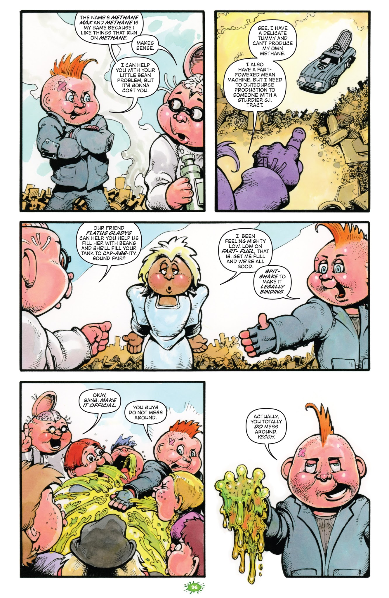 Read online Garbage Pail Kids comic -  Issue # TPB - 96