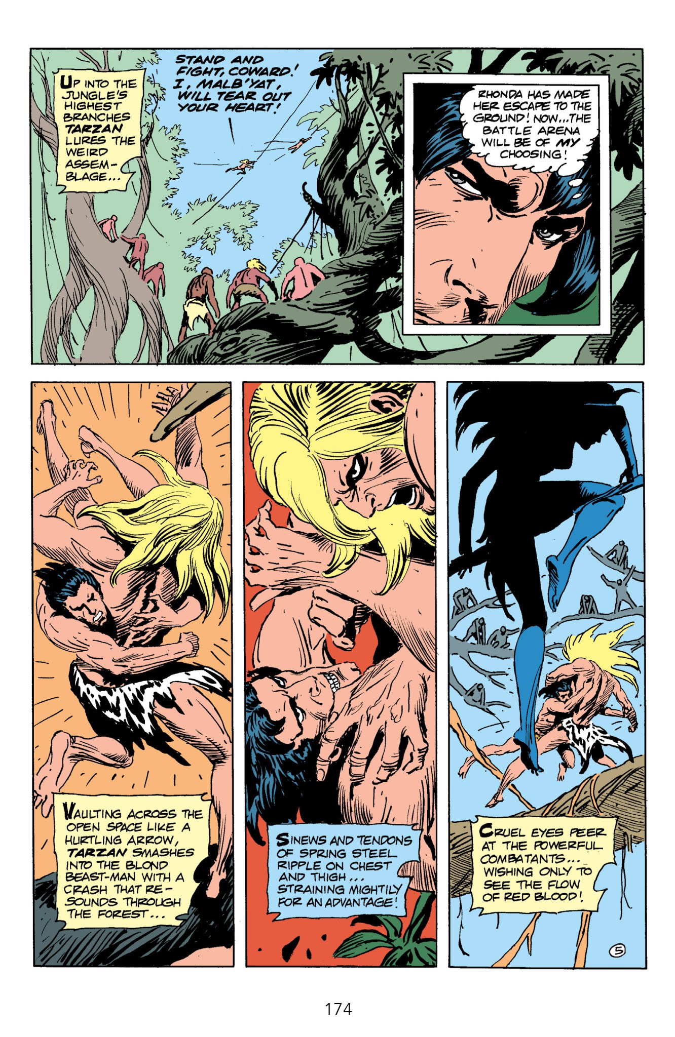 Read online Edgar Rice Burroughs' Tarzan The Joe Kubert Years comic -  Issue # TPB 3 (Part 2) - 65