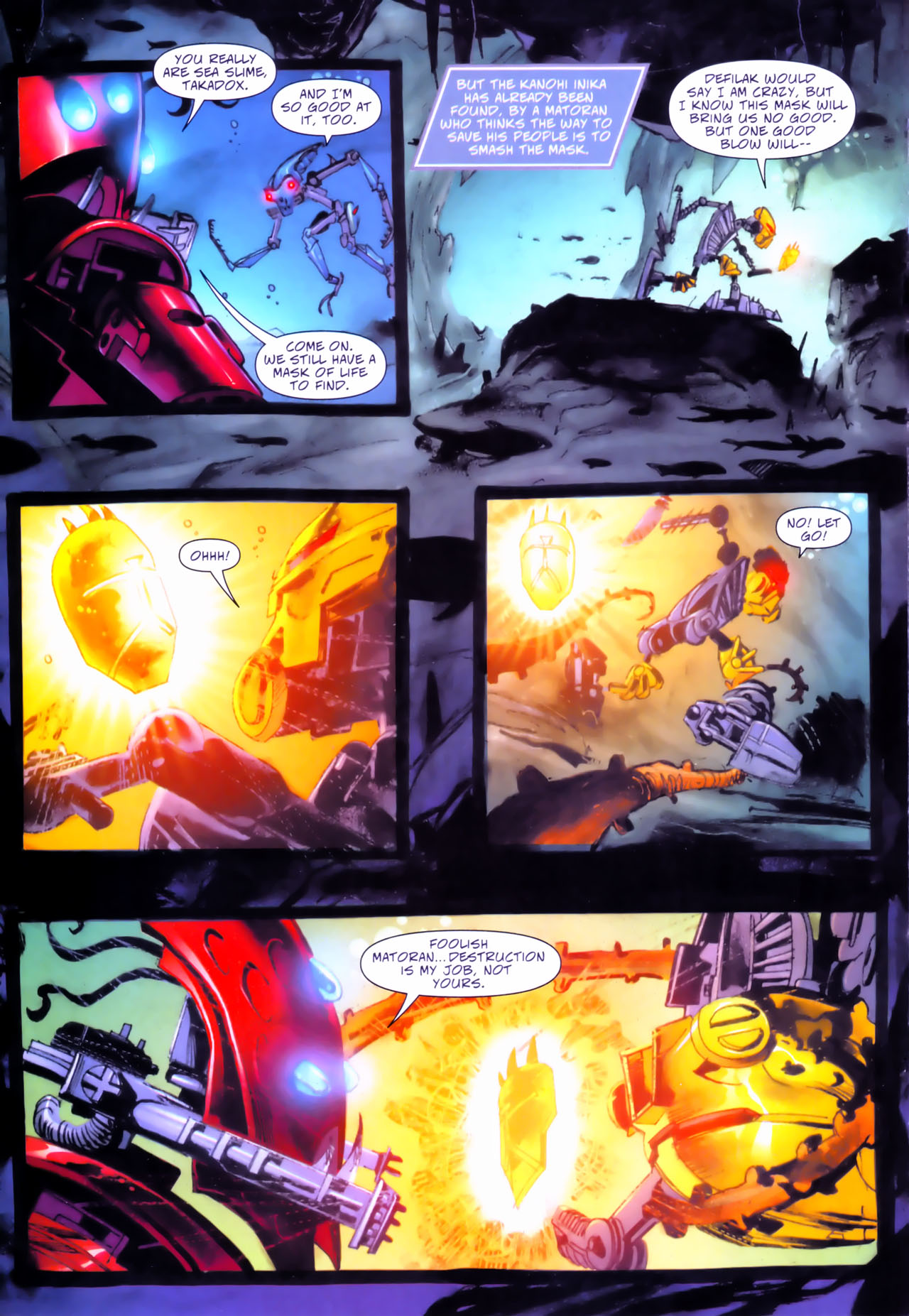 Read online Bionicle: Ignition comic -  Issue #8 - 4