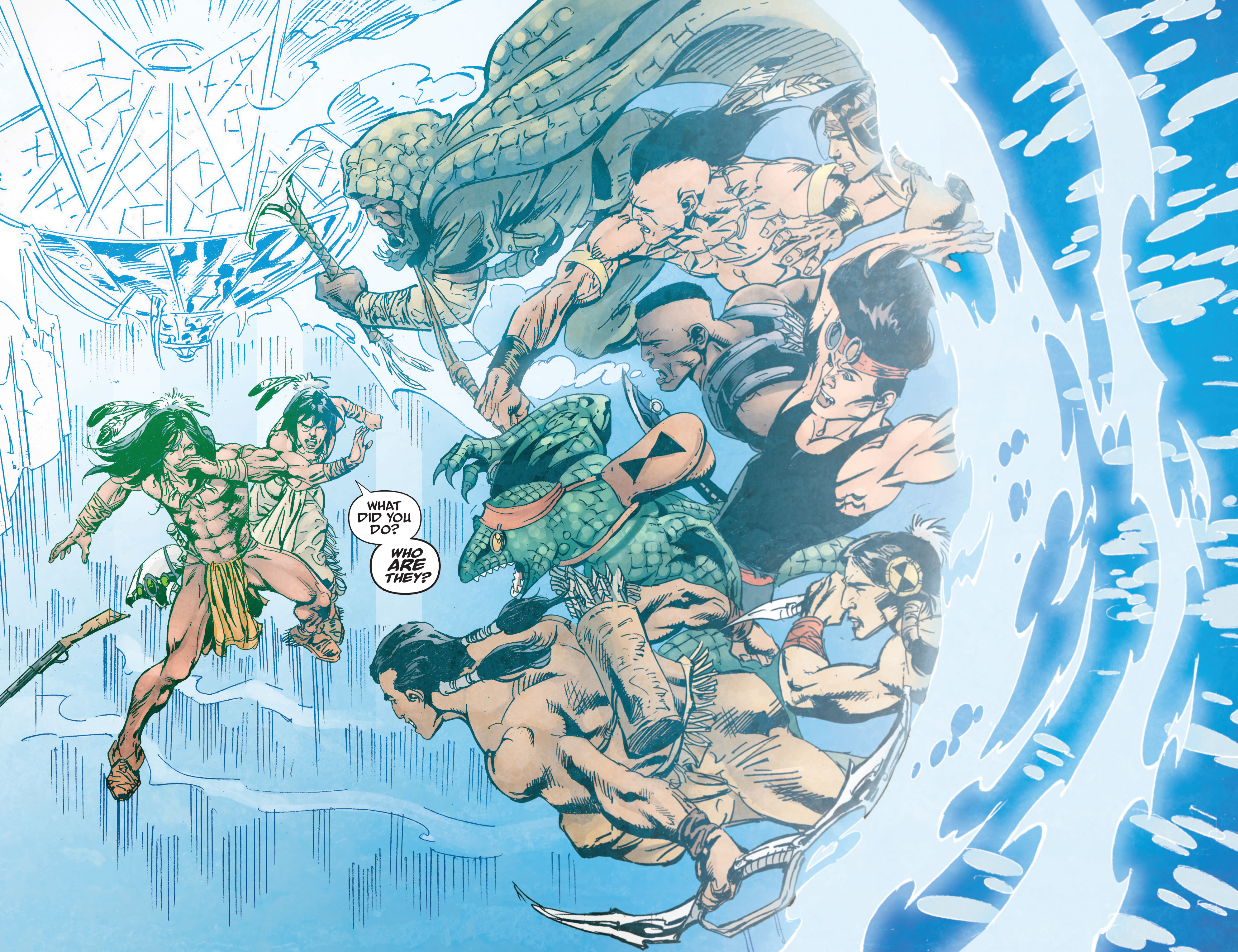 Read online Turok (2019) comic -  Issue #4 - 20