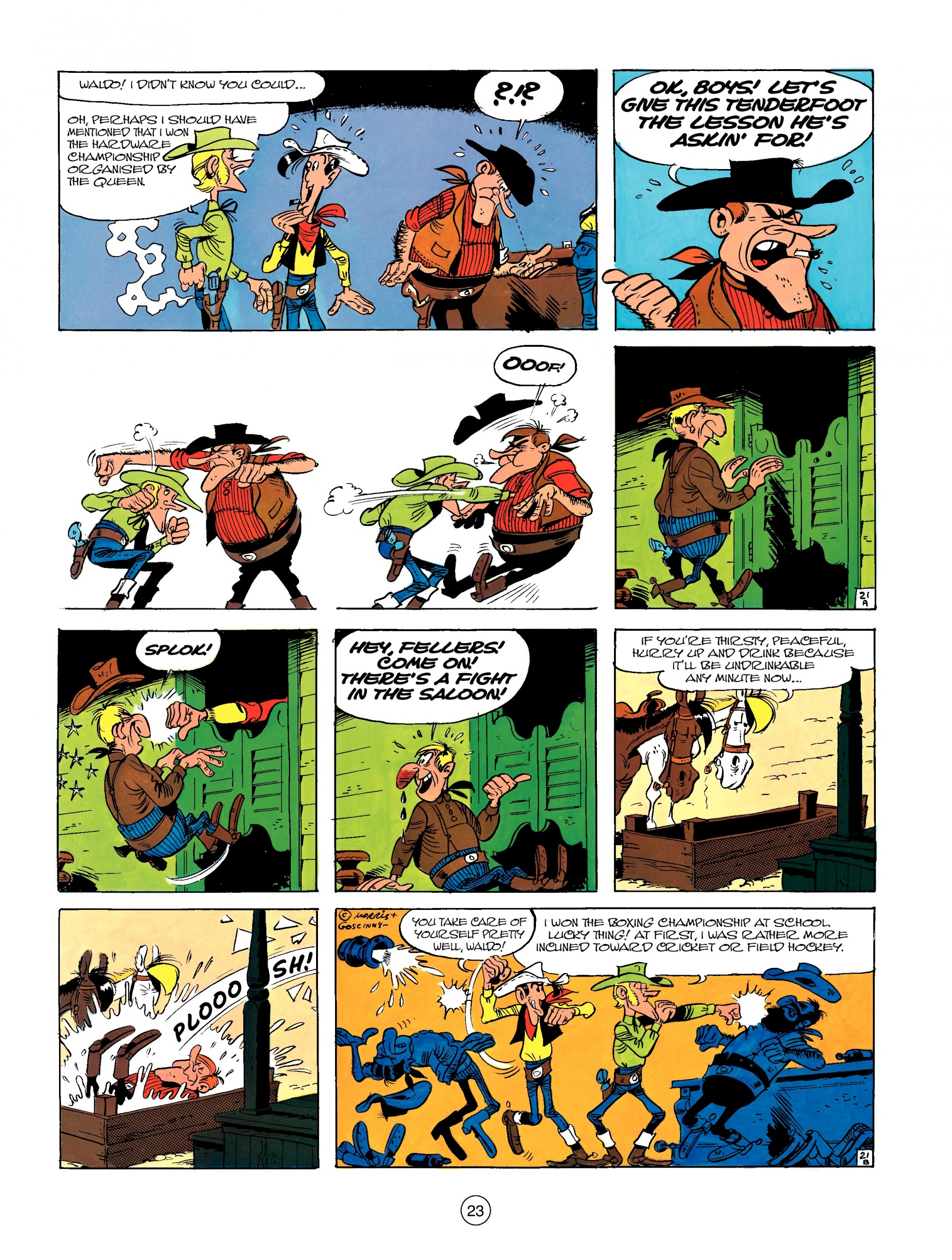 Read online A Lucky Luke Adventure comic -  Issue #13 - 23