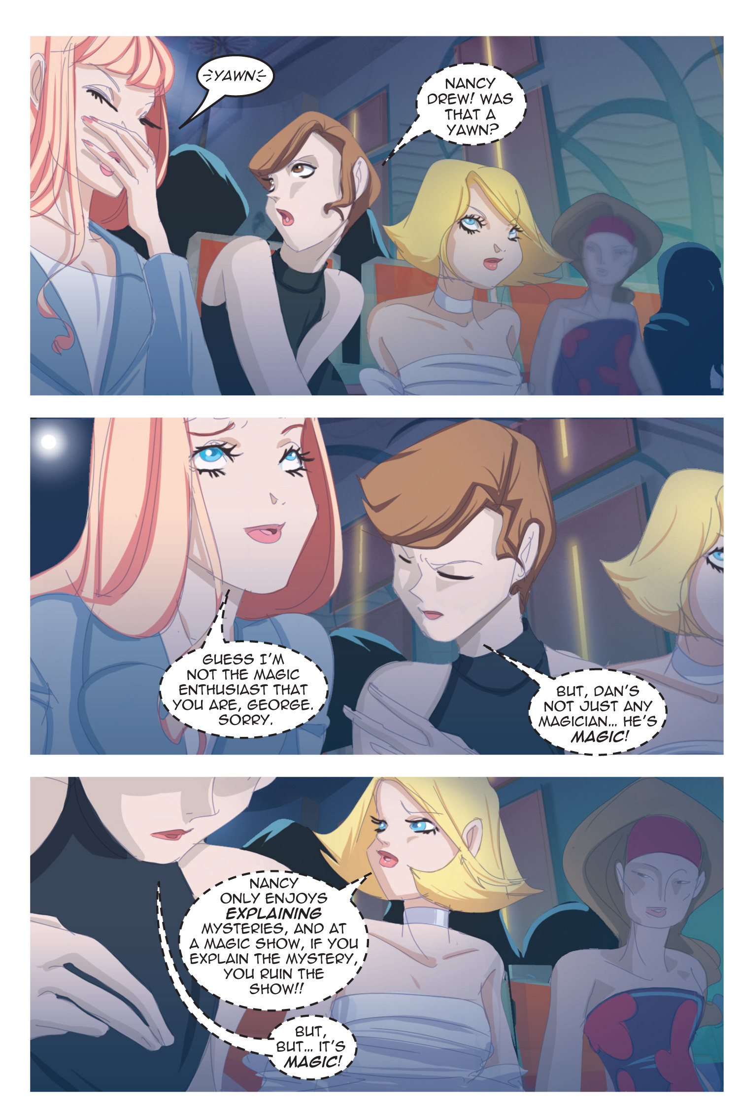 Read online Nancy Drew comic -  Issue #14 - 15