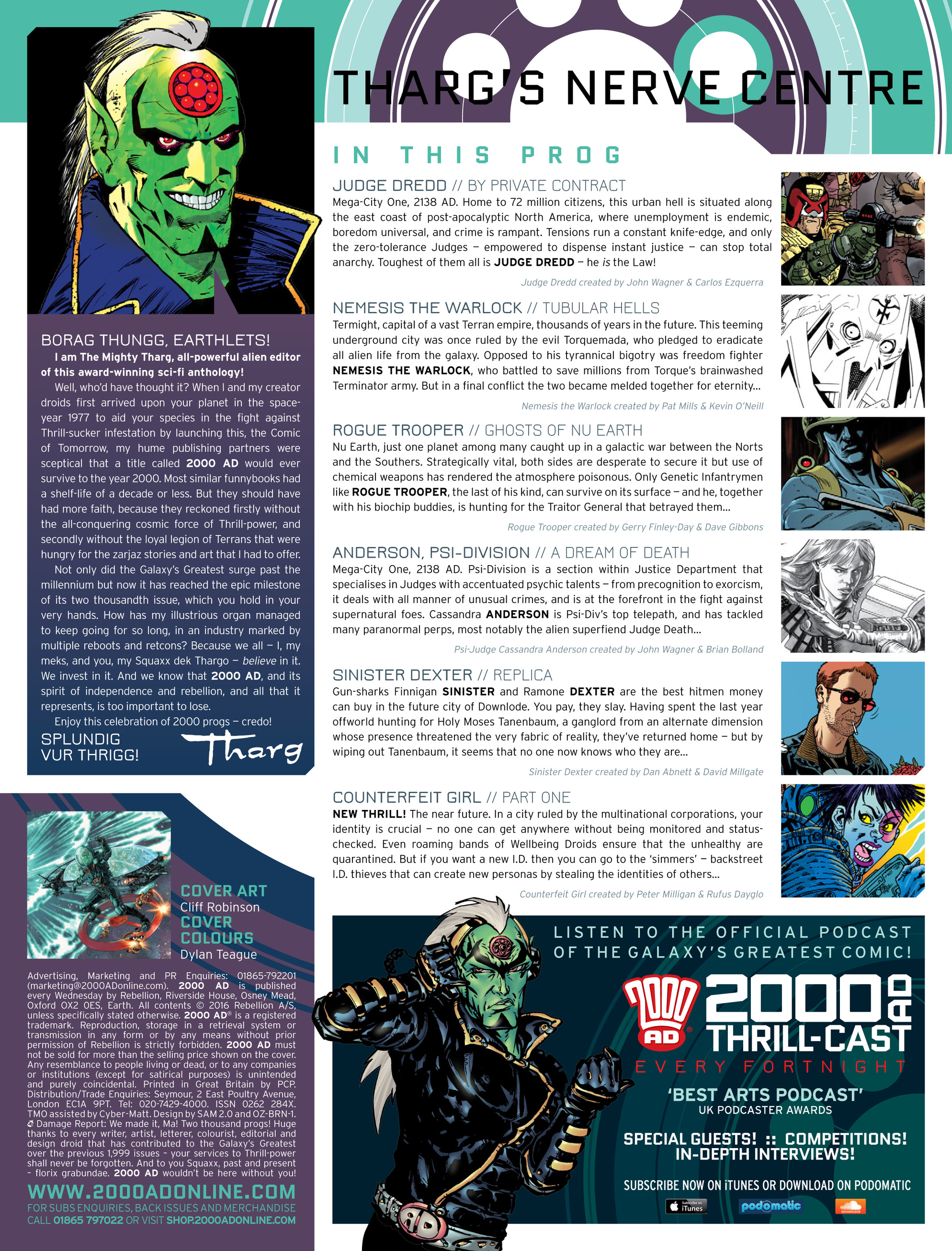 Read online 2000 AD comic -  Issue #2000 - 3