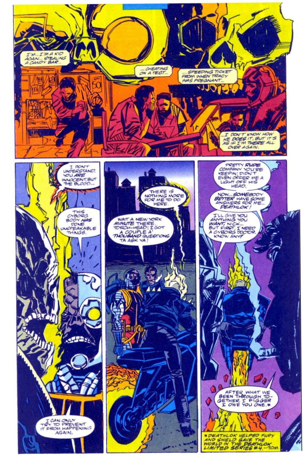 Read online Deathlok (1991) comic -  Issue #10 - 22