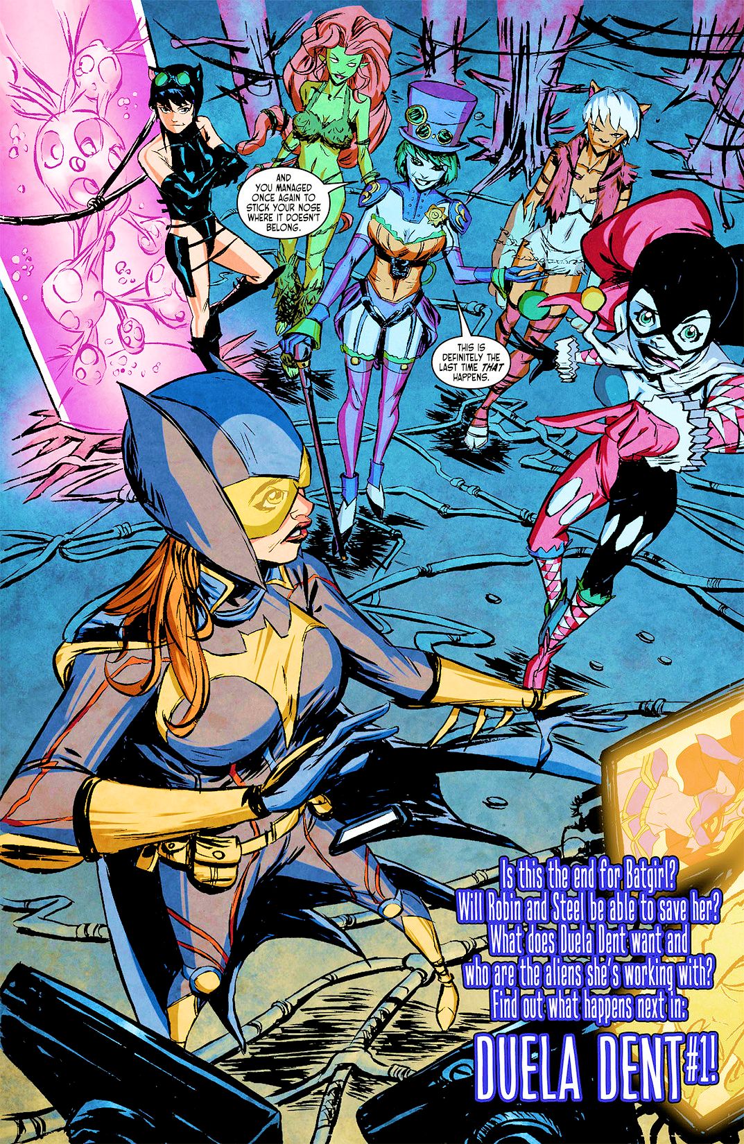 Read online Ame-Comi: Batgirl comic -  Issue #3 - 22
