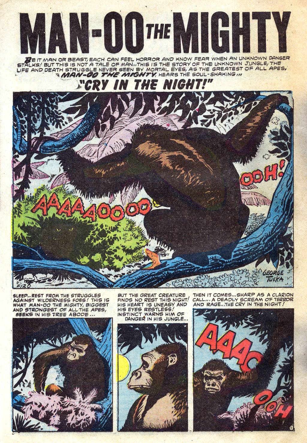 Read online Jungle Action (1954) comic -  Issue #2 - 20