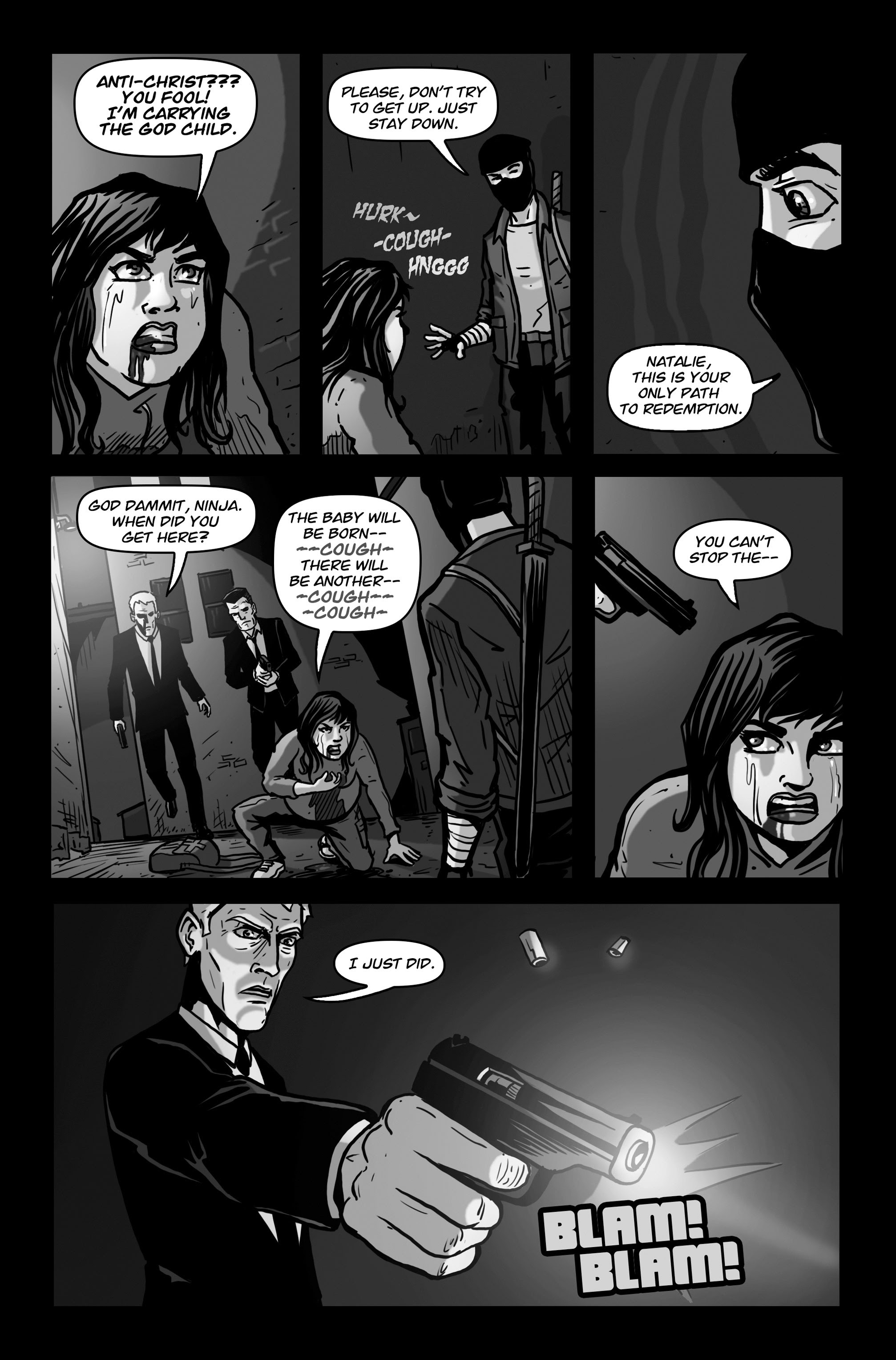 Read online The God Child comic -  Issue #1 - 8