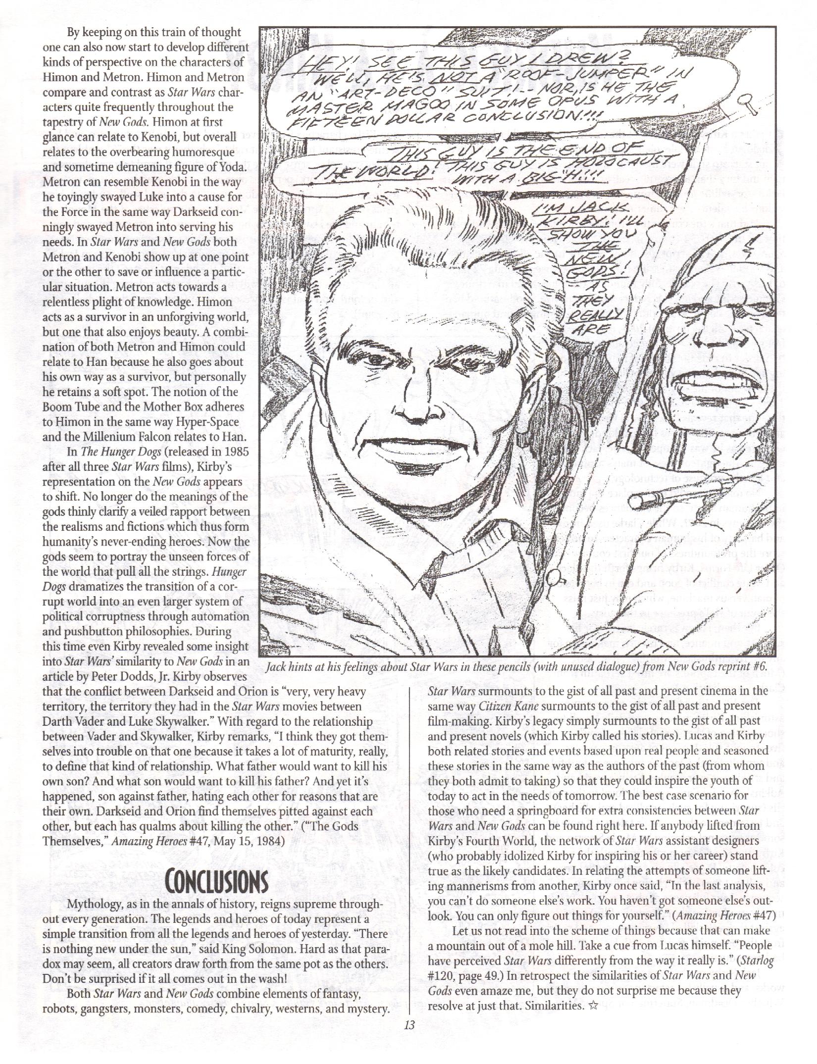 Read online The Jack Kirby Collector comic -  Issue #11 - 13