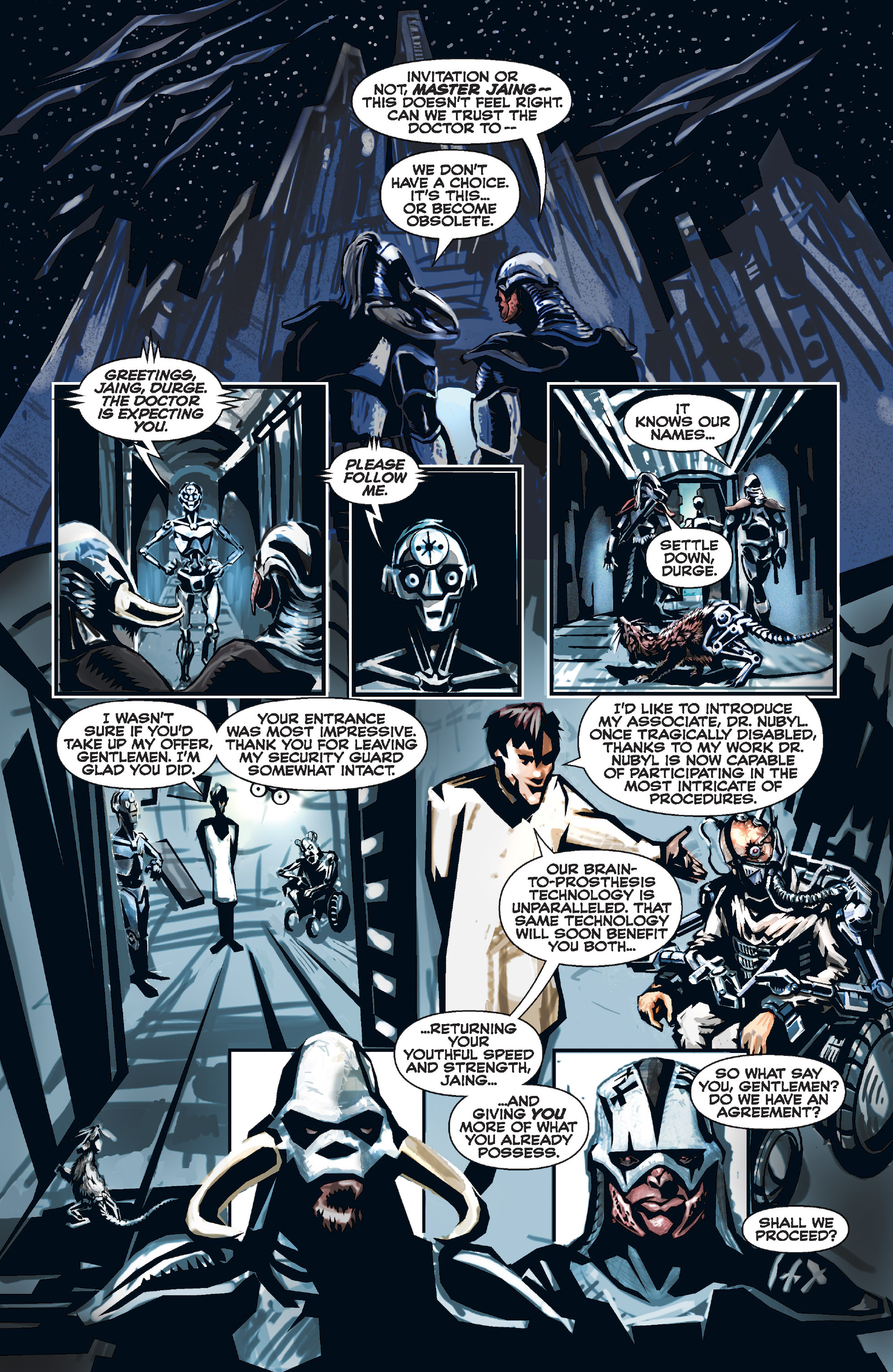 Read online Star Wars Visionaries comic -  Issue # Full - 77