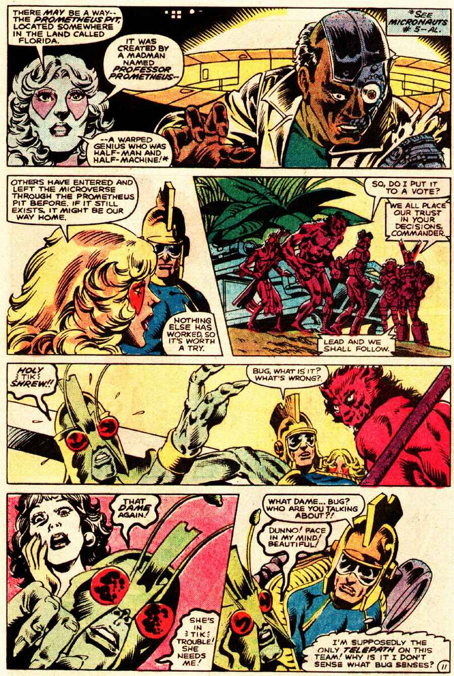 Read online Micronauts (1979) comic -  Issue #42 - 12