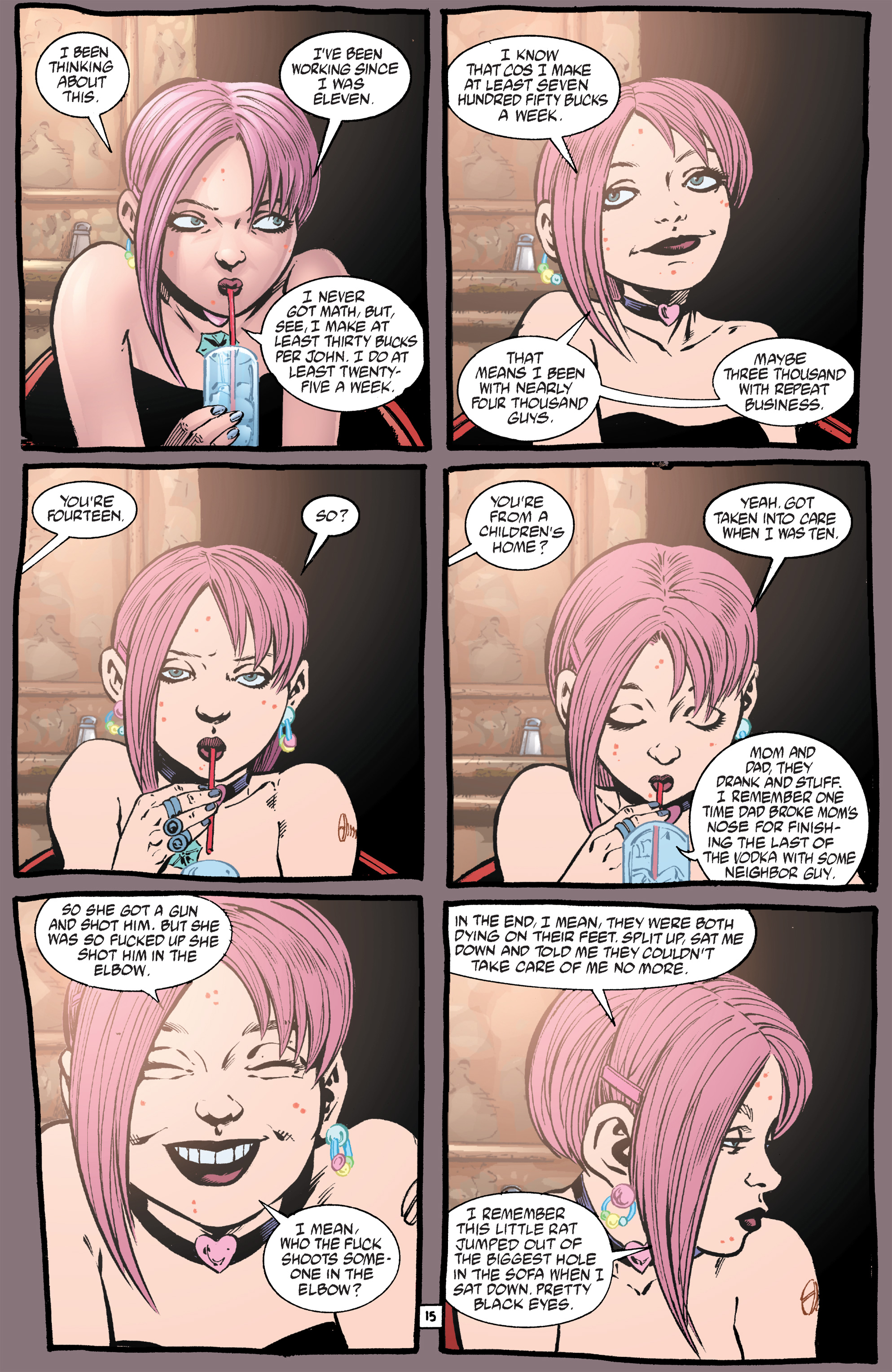 Read online Transmetropolitan comic -  Issue #40 - 16