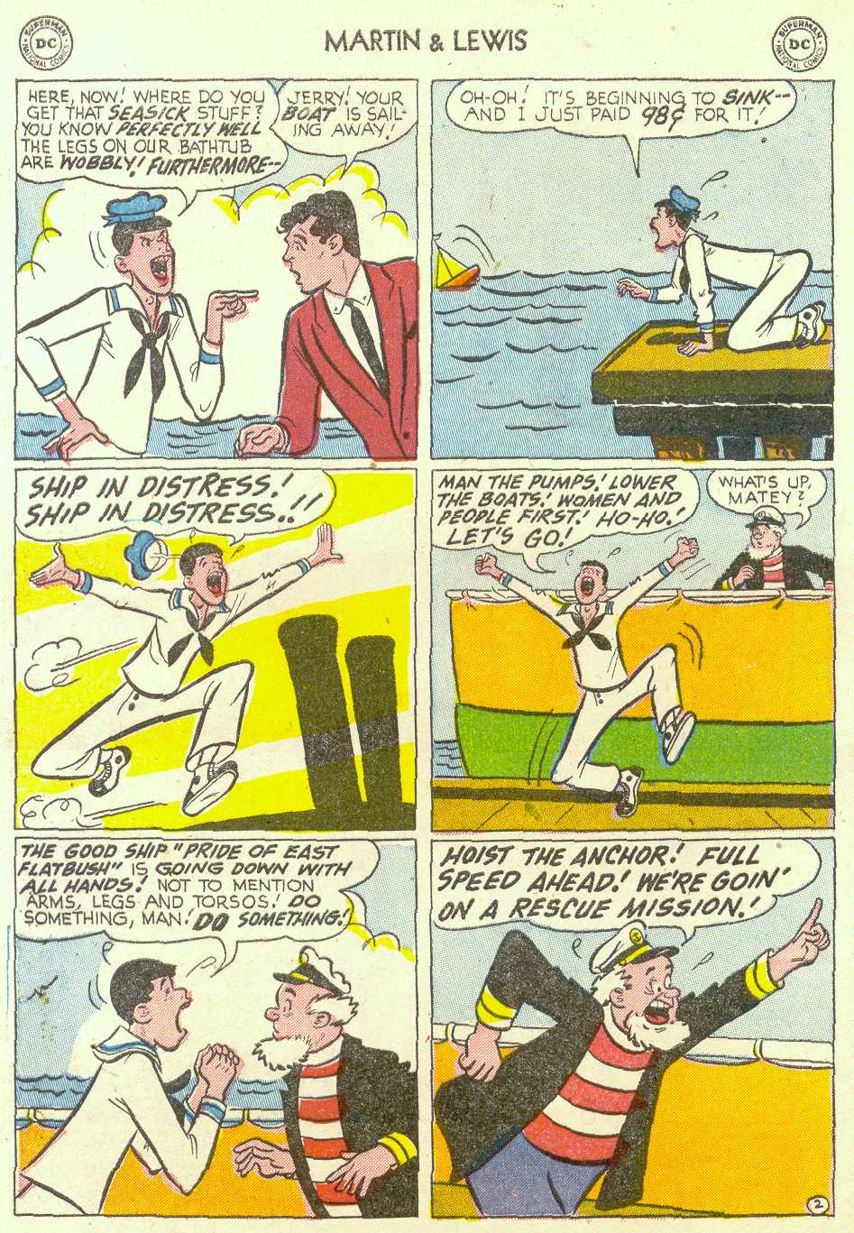 Read online The Adventures of Dean Martin and Jerry Lewis comic -  Issue #19 - 4