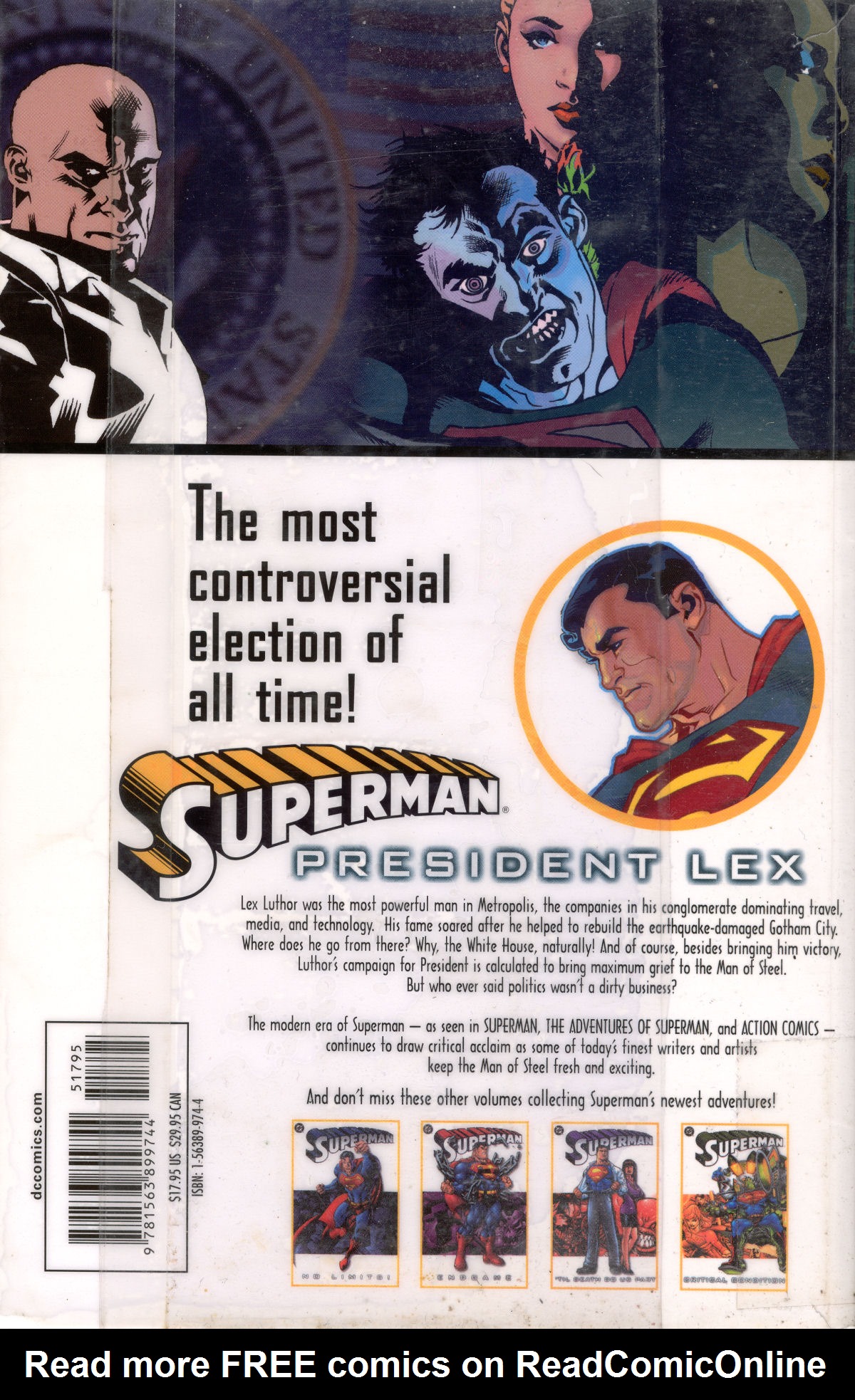 Read online Superman: President Lex comic -  Issue # TPB - 254