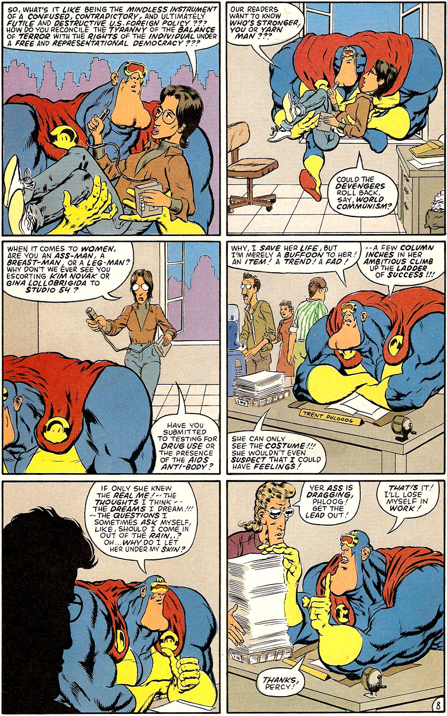 Read online The Return Of Megaton Man comic -  Issue #1 - 10