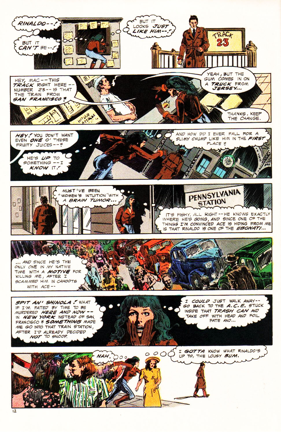 Read online Aztec Ace comic -  Issue #5 - 13