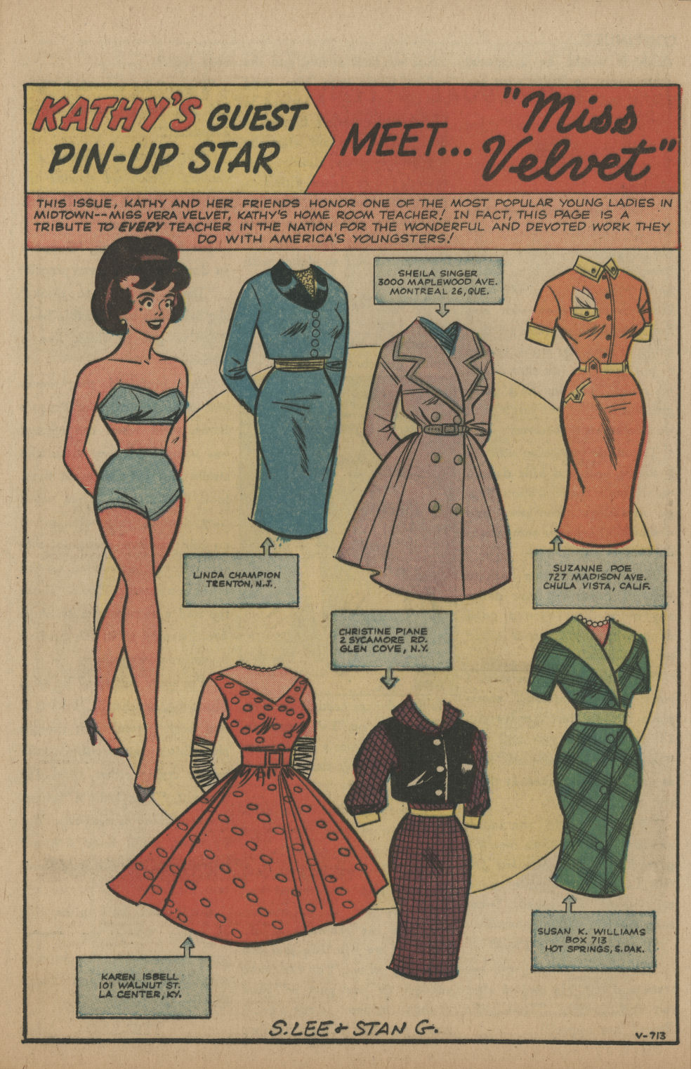 Read online Kathy (1959) comic -  Issue #17 - 24