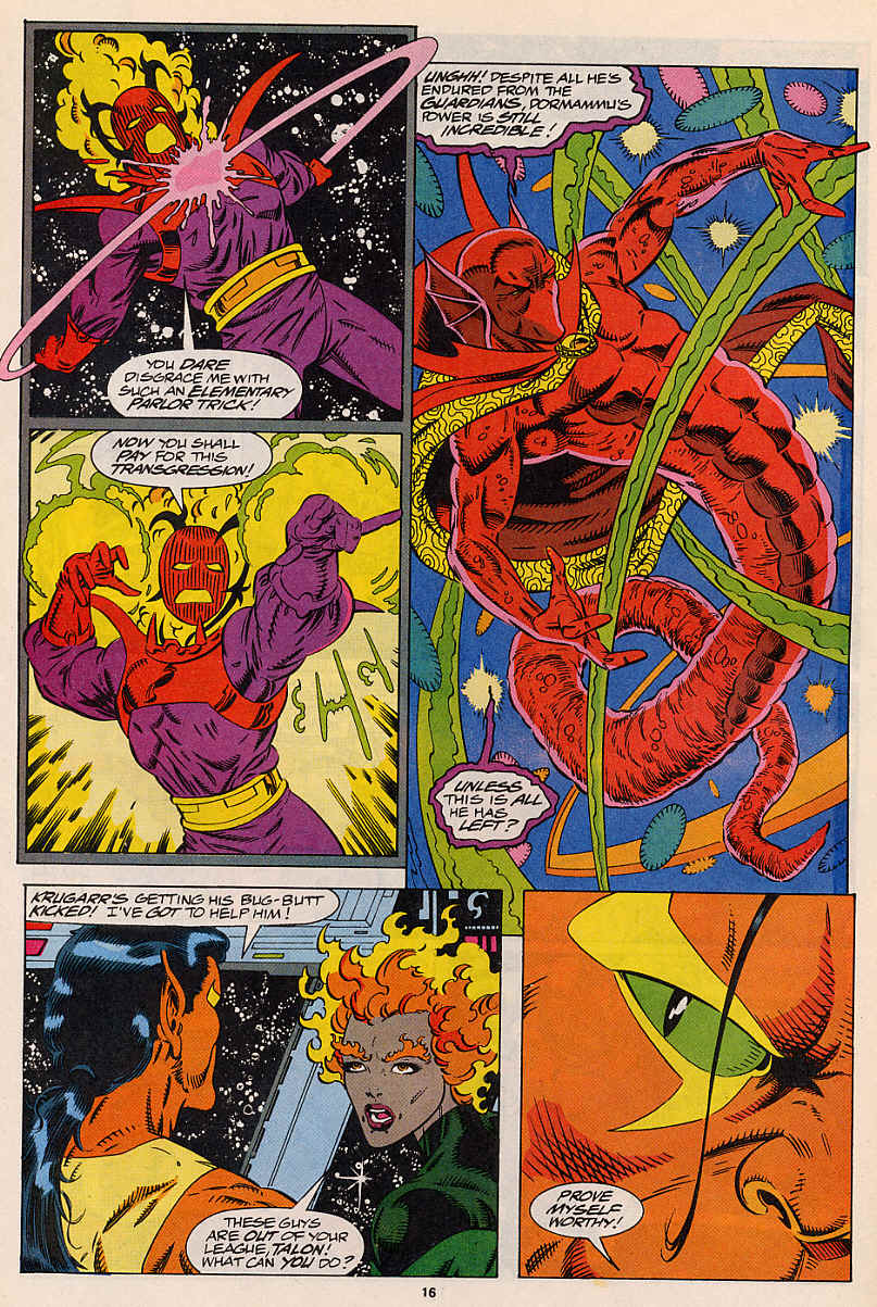 Read online Guardians of the Galaxy (1990) comic -  Issue #37 - 13
