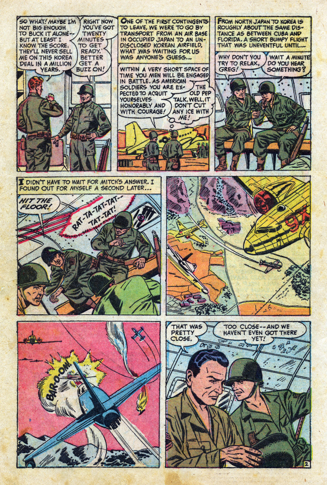 Read online War Comics comic -  Issue #1 - 4