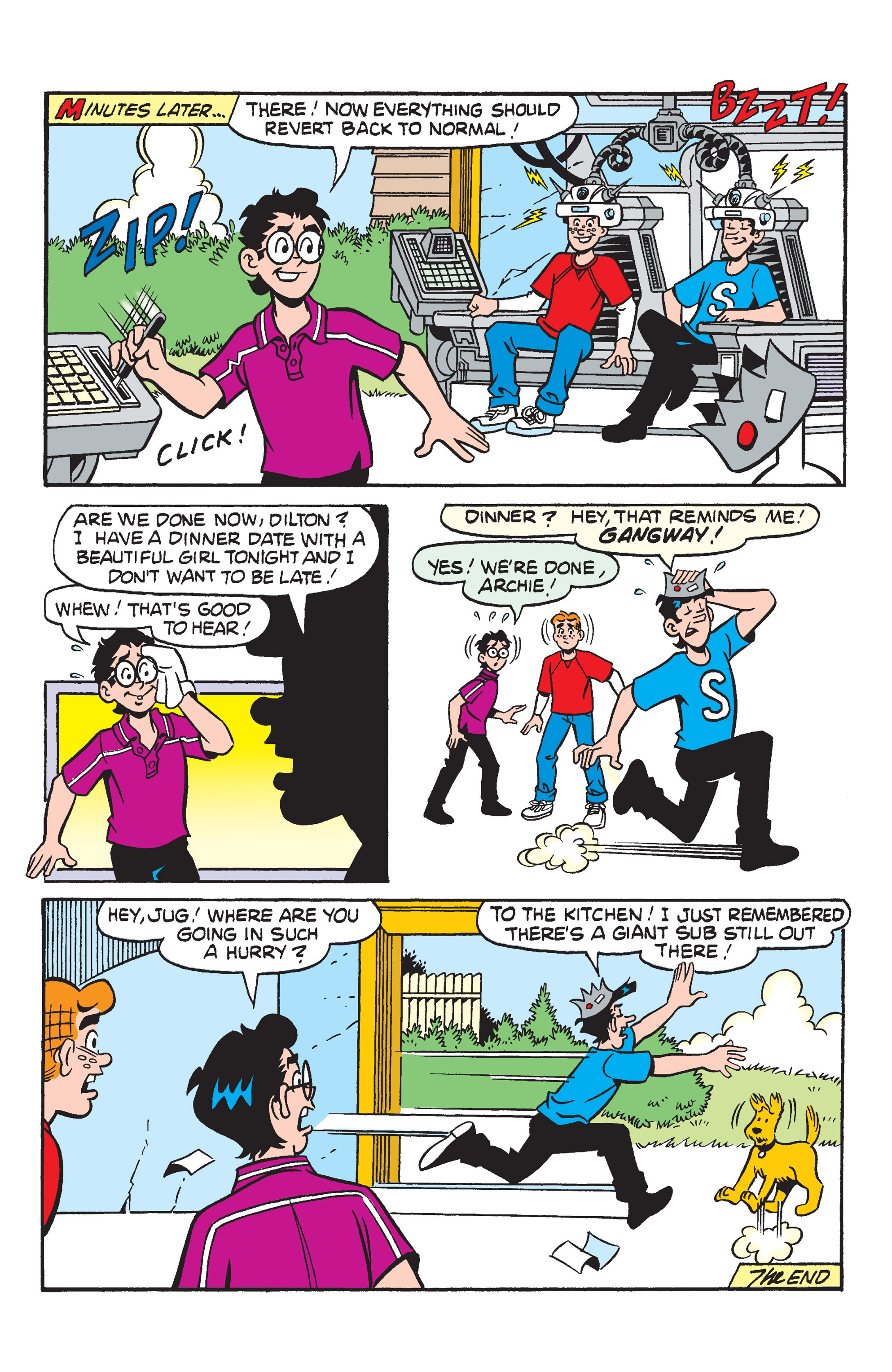 Read online Dilton's Doofy Inventions comic -  Issue # TPB - 8