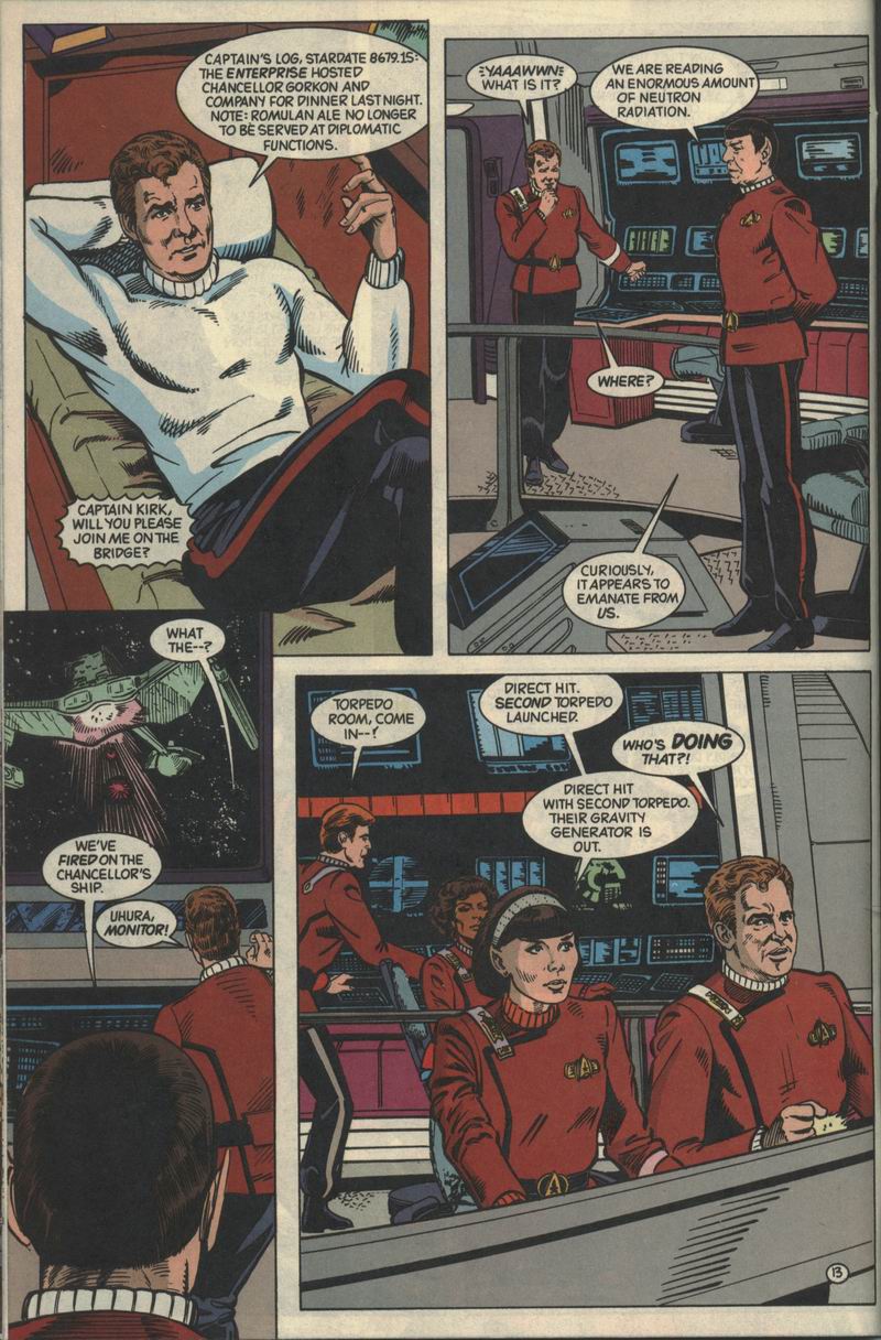 Read online Star Trek VI: The Undiscovered Country comic -  Issue # Full - 15