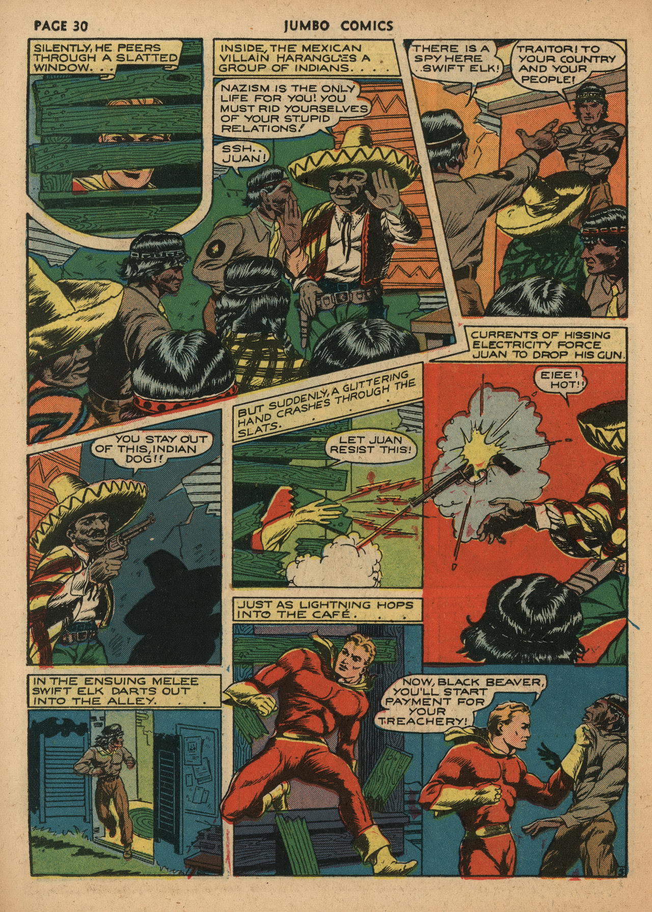 Read online Jumbo Comics comic -  Issue #37 - 32