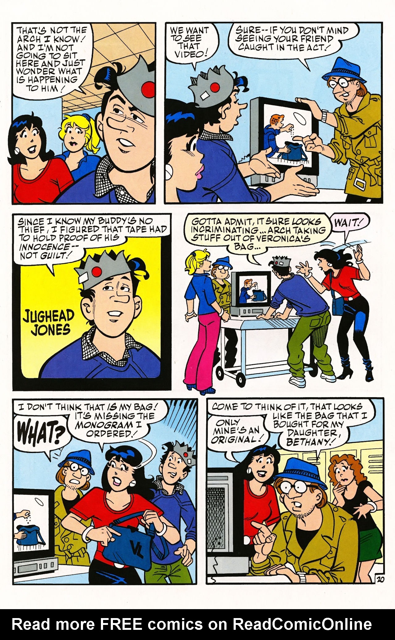 Read online Archie (1960) comic -  Issue #597 - 28