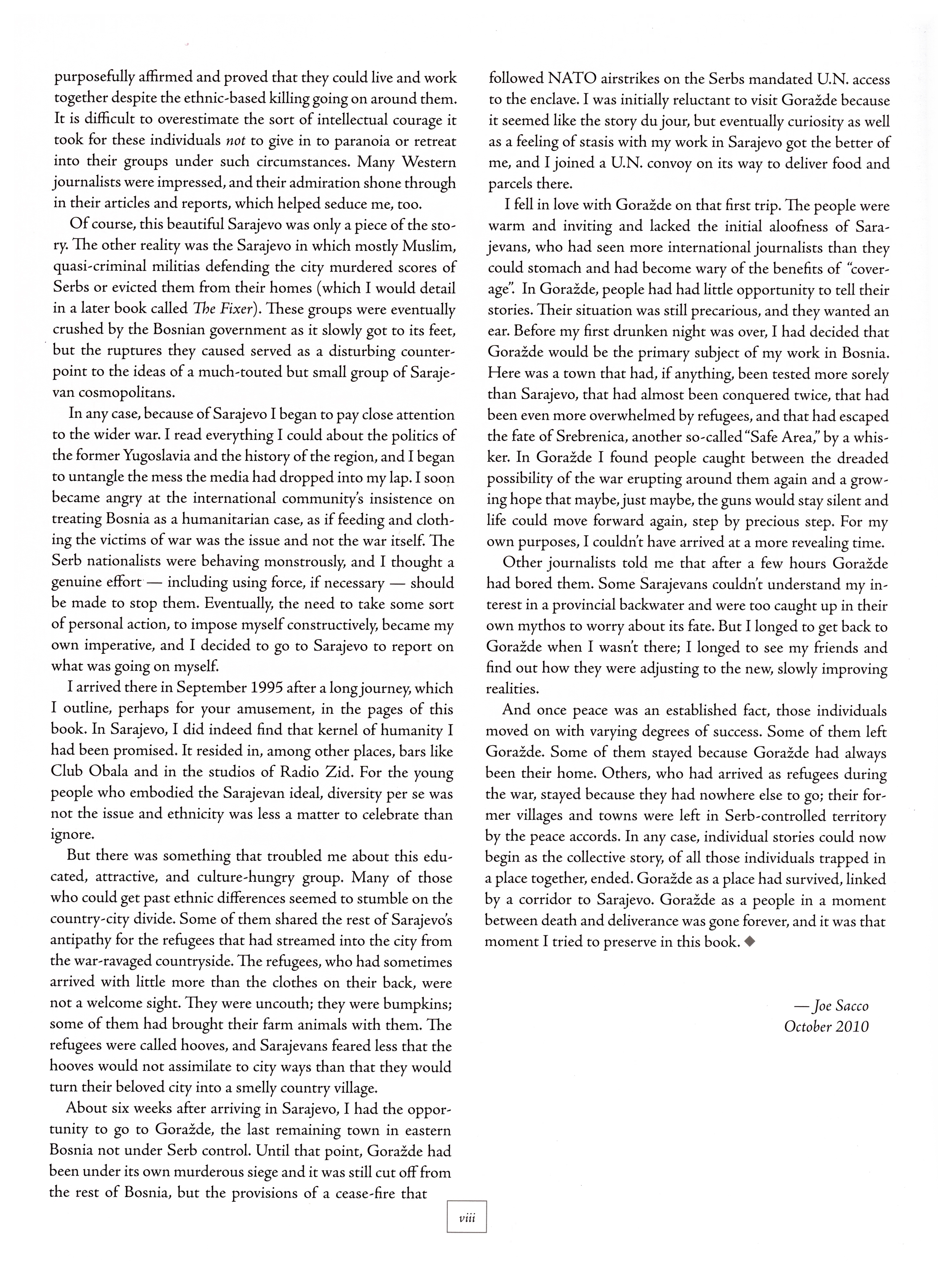 Read online Safe Area Goražde comic -  Issue # TPB (Part 1) - 8