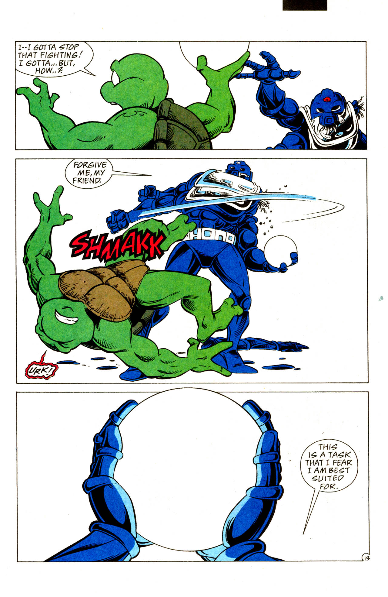 Read online Teenage Mutant Ninja Turtles Adventures (1989) comic -  Issue #50 - 15