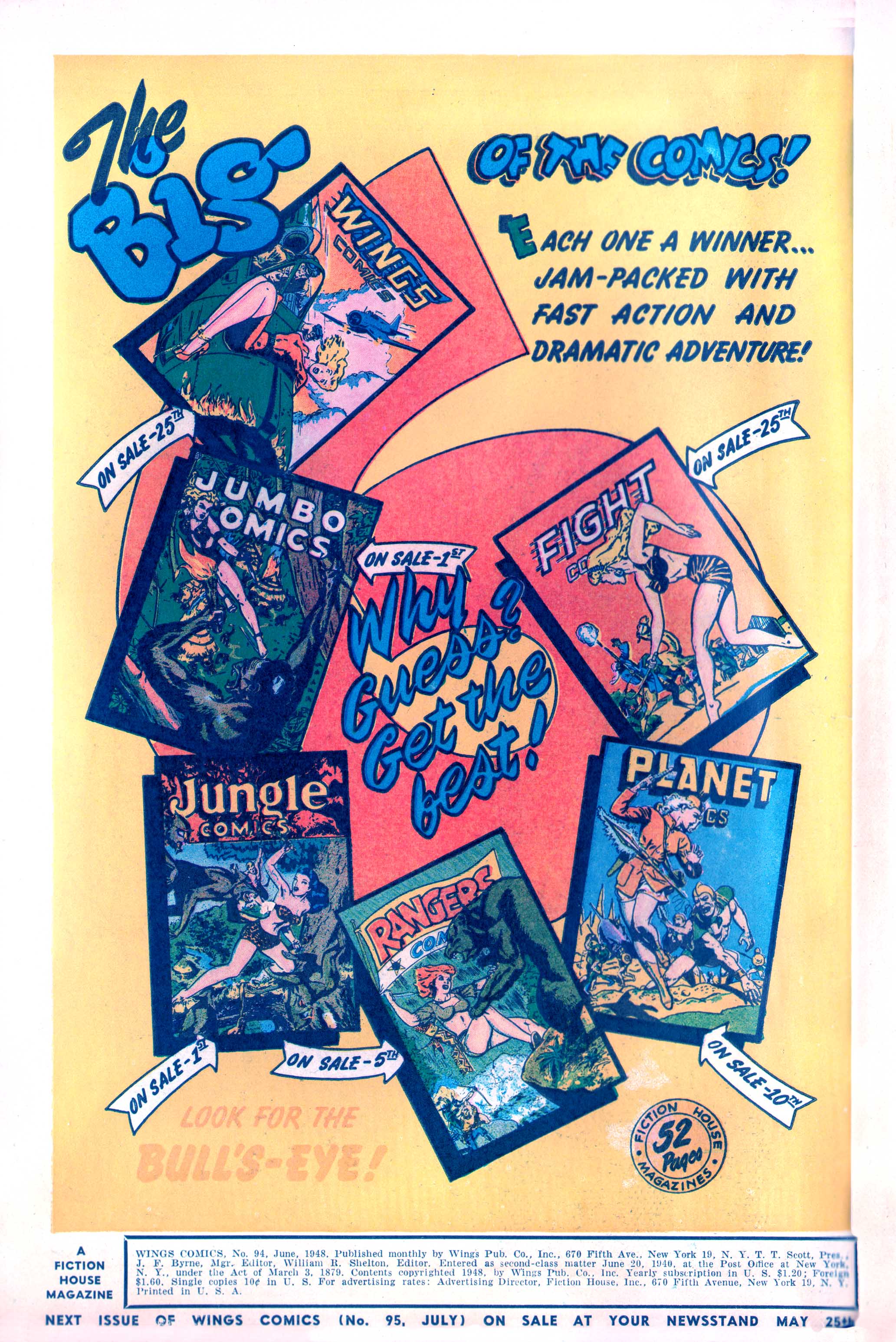 Read online Wings Comics comic -  Issue #94 - 2