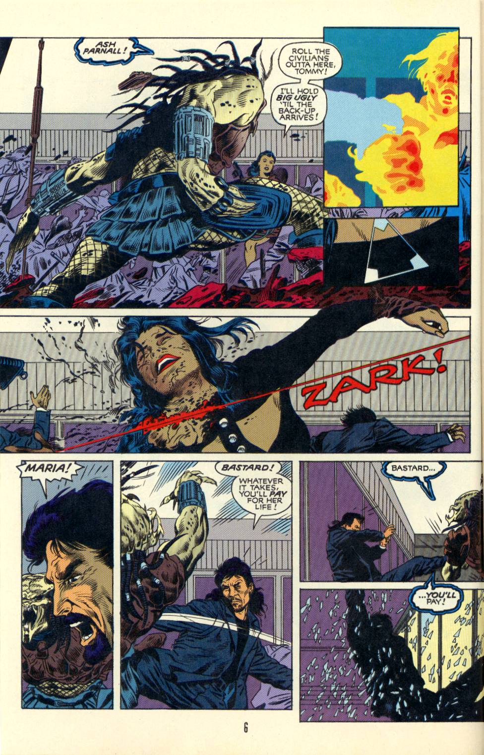 Read online Aliens/Predator: The Deadliest of the Species comic -  Issue #3 - 6