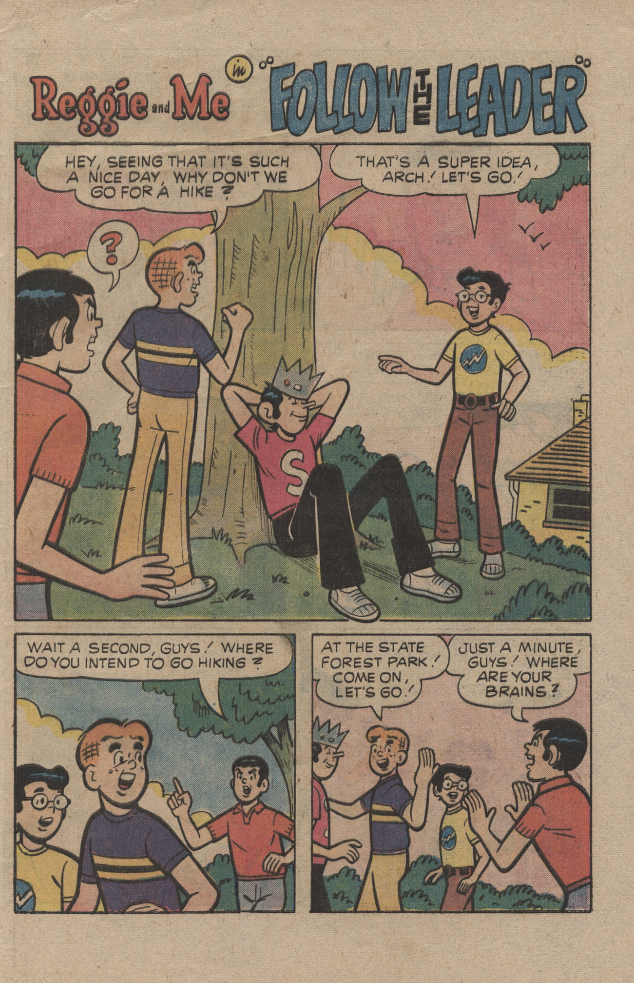 Read online Reggie and Me (1966) comic -  Issue #93 - 29