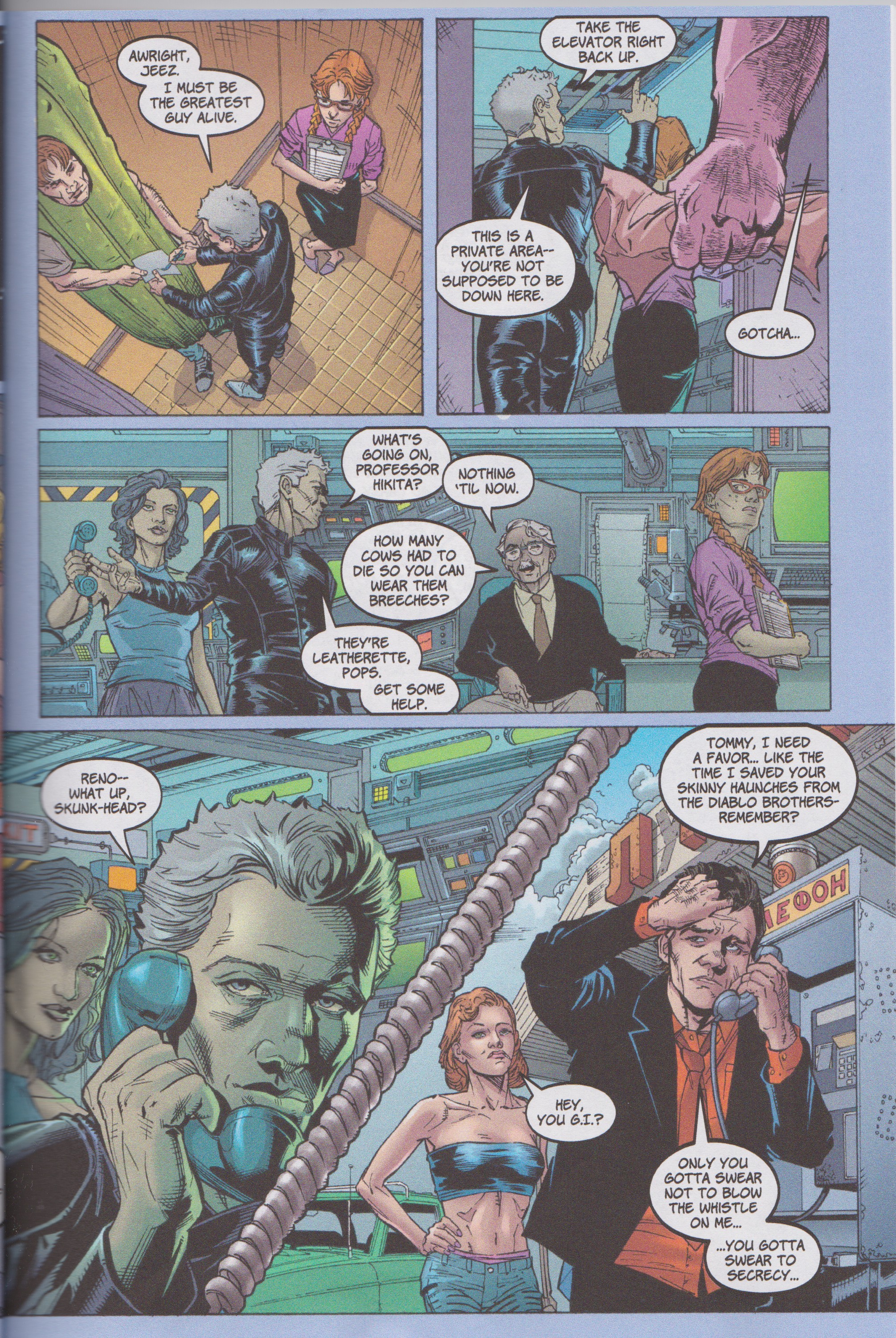 Read online Buckaroo Banzai: Return of the Screw (2007) comic -  Issue # TPB - 34