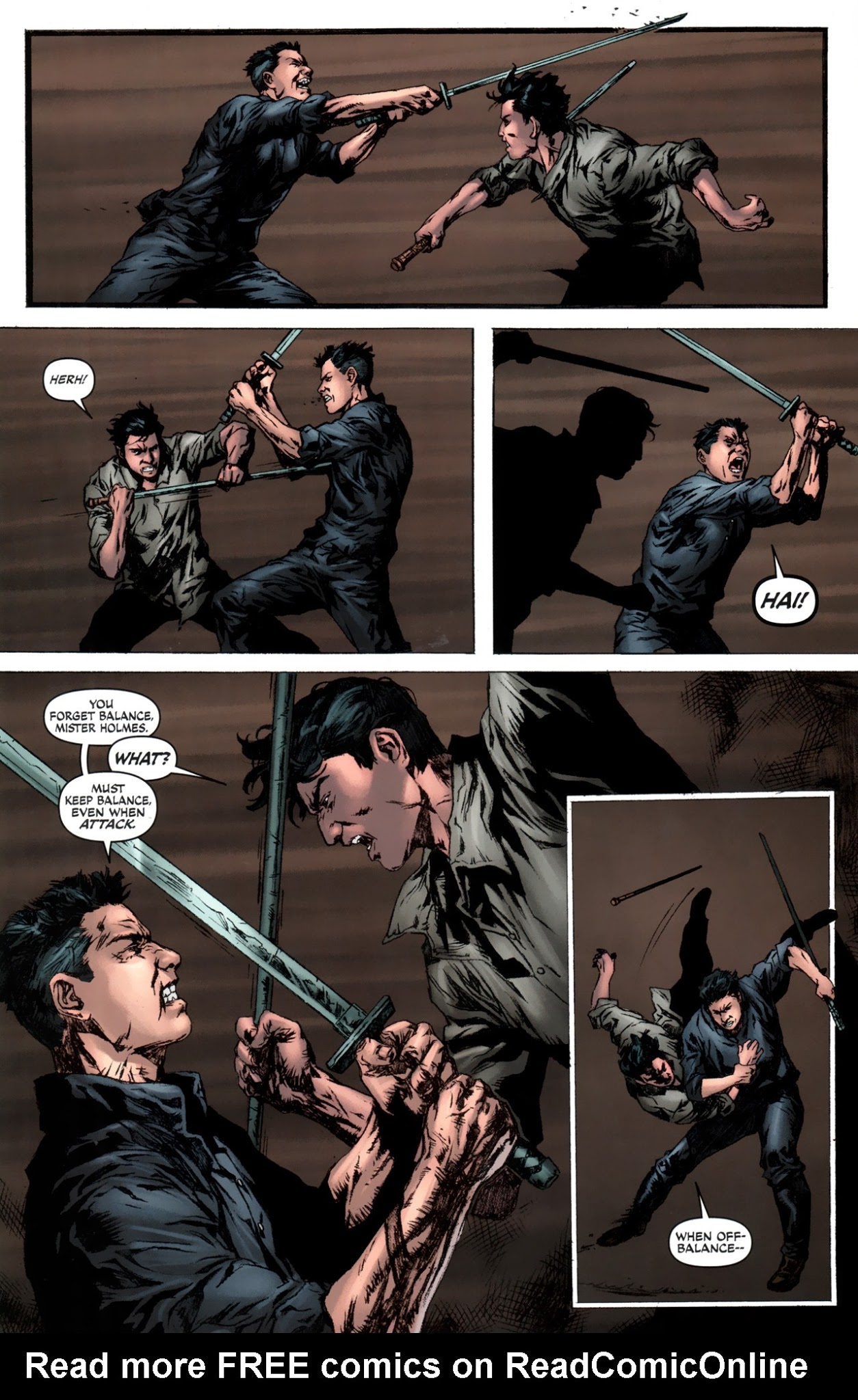 Read online Sherlock Holmes: Year One comic -  Issue #2 - 18