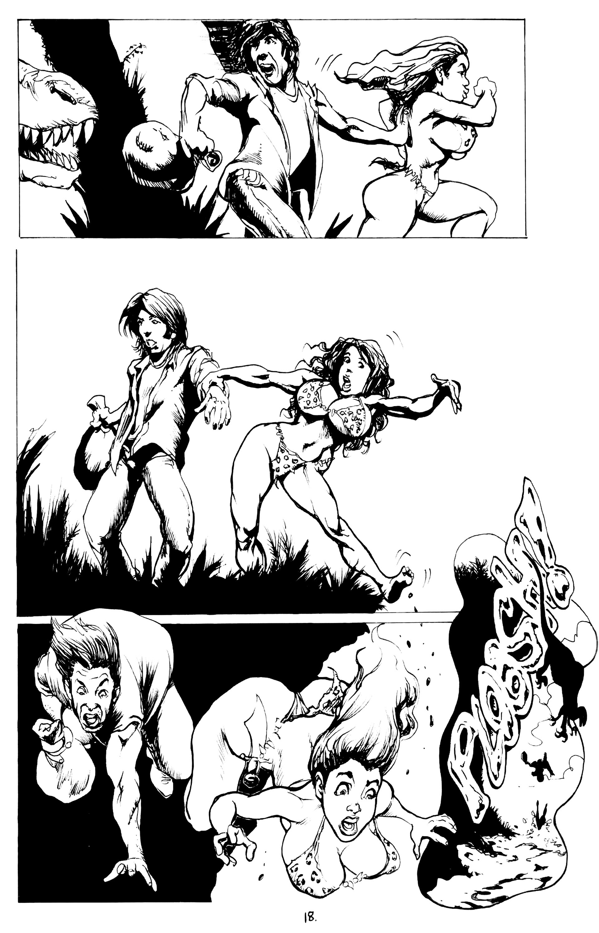 Read online Cavewoman: He Said She Said comic -  Issue # Full - 20