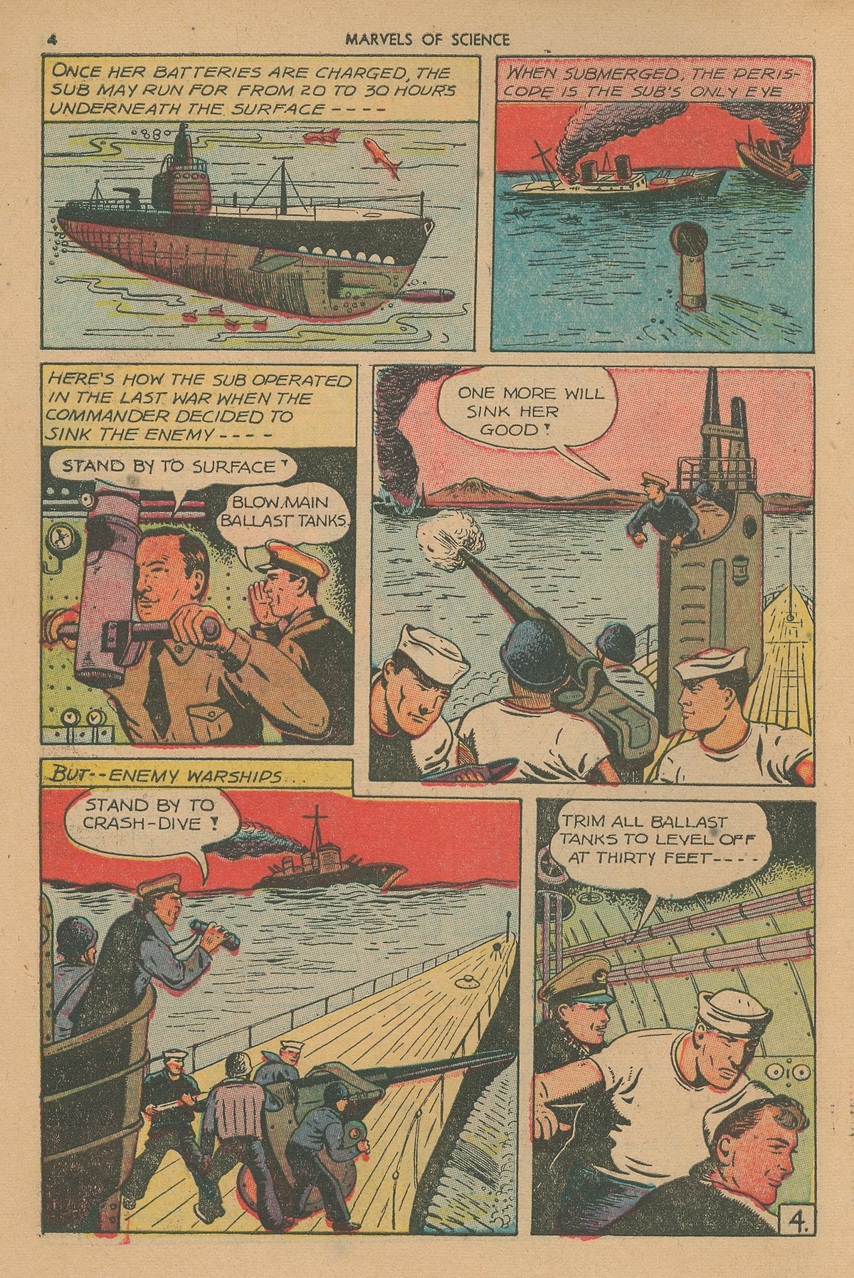 Read online Marvels Of Science comic -  Issue #4 - 6