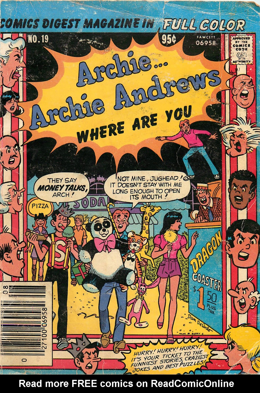 Archie...Archie Andrews, Where Are You? Digest Magazine issue 19 - Page 1