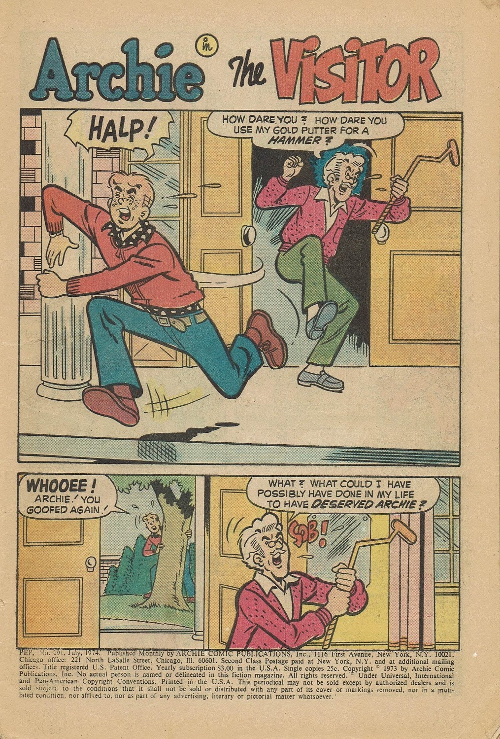 Read online Pep Comics comic -  Issue #291 - 3