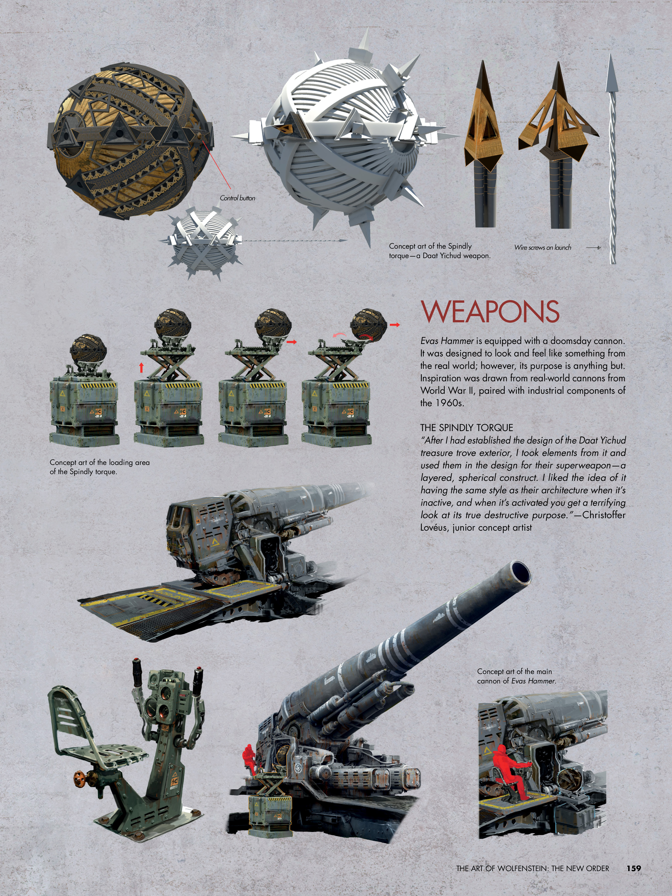 Read online The Art of Wolfenstein: The New Order comic -  Issue # TPB (Part 2) - 46