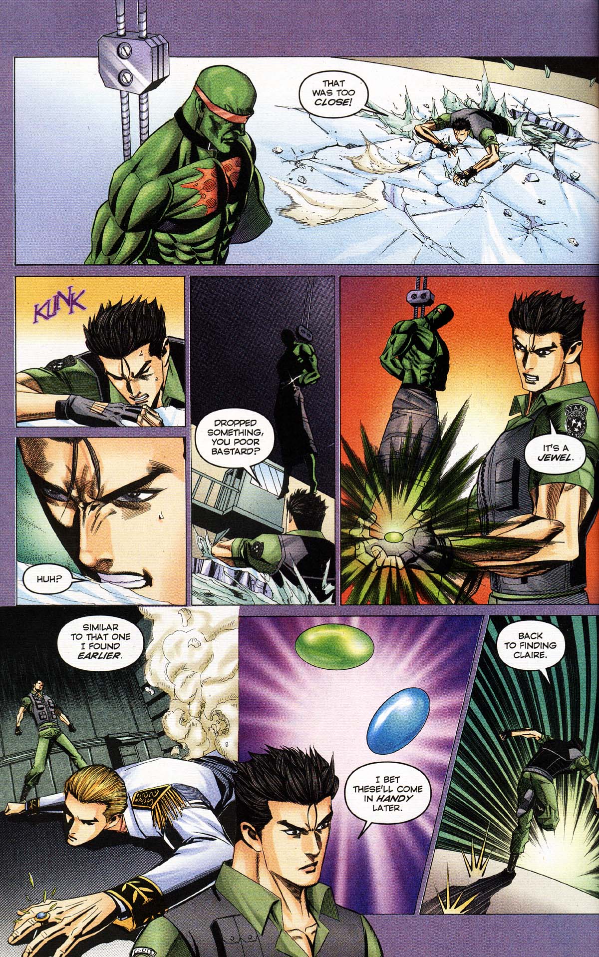 Read online Resident Evil Code: Veronica comic -  Issue #4 - 90