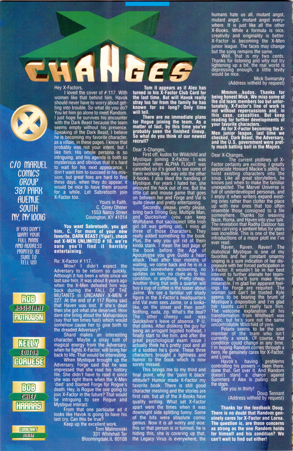 Read online X-Factor (1986) comic -  Issue #120 - 21