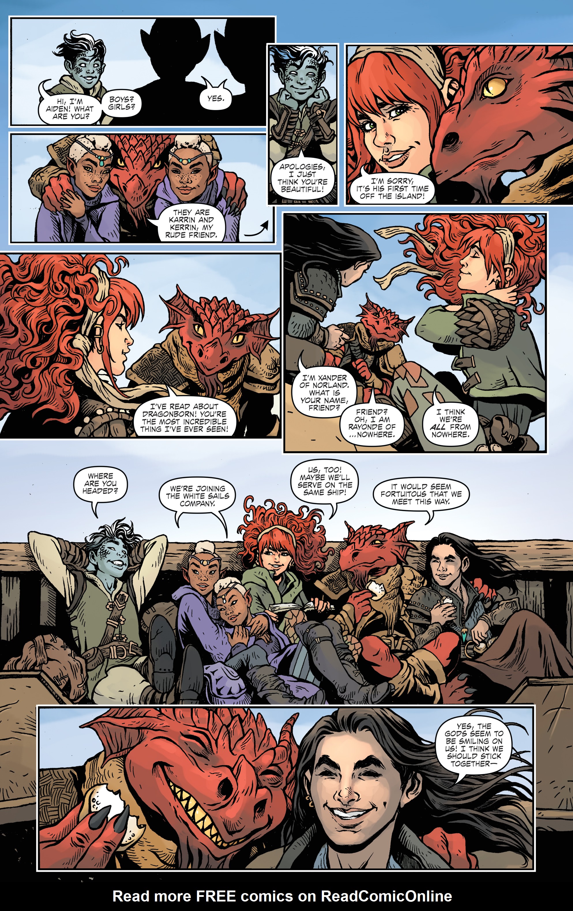 Read online Dungeon & Dragons: A Darkened Wish comic -  Issue # _TPB - 17