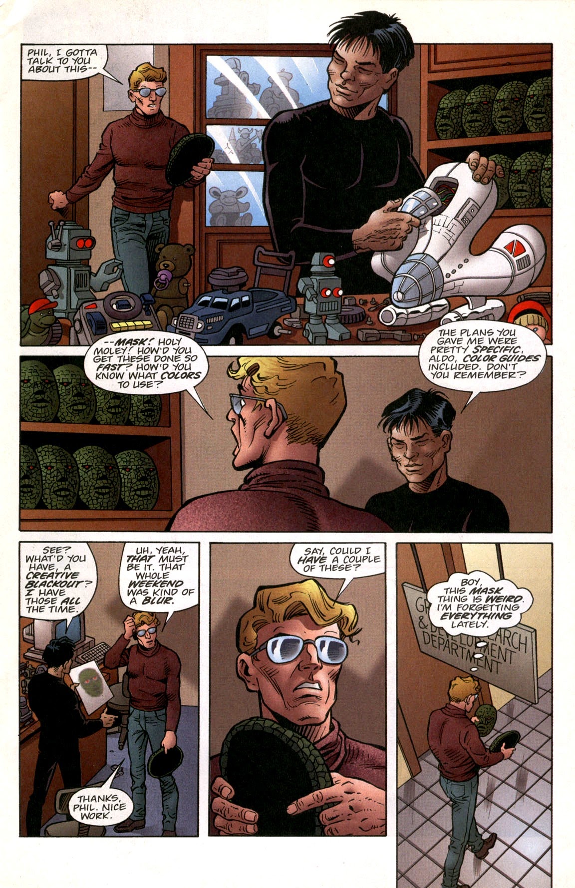 Read online The Mask: Toys In The Attic comic -  Issue #2 - 11